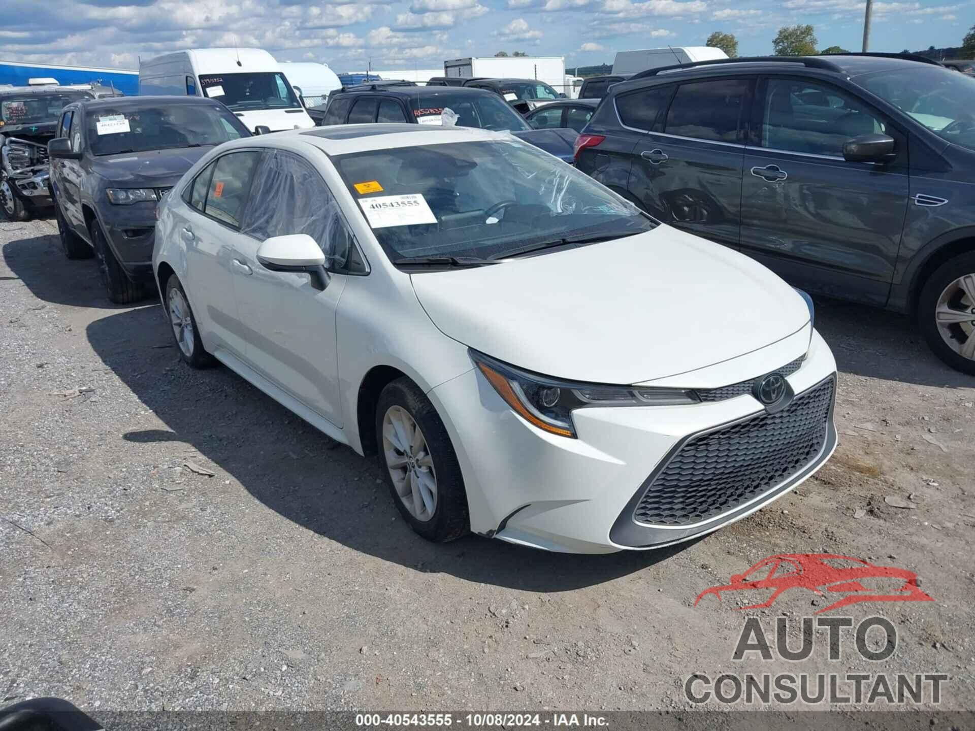 TOYOTA COROLLA 2020 - JTDFPRAE3LJ078467