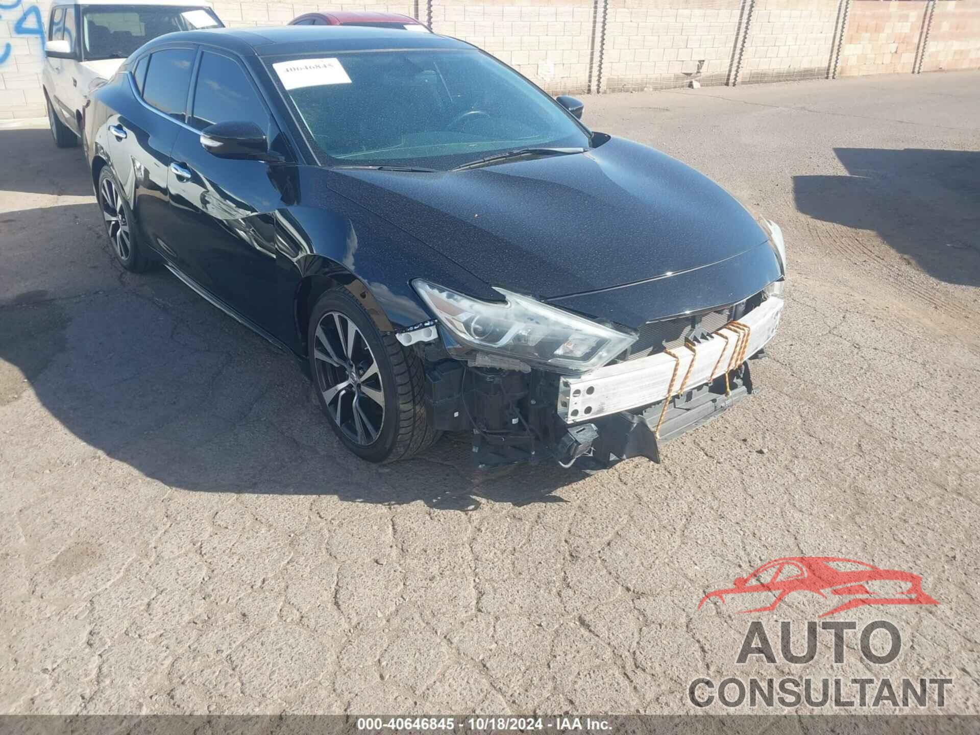 NISSAN MAXIMA 2018 - 1N4AA6AP4JC397038