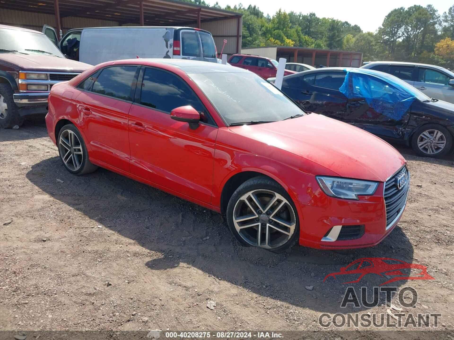 AUDI A3 2018 - WAUAUGFF8J1026237