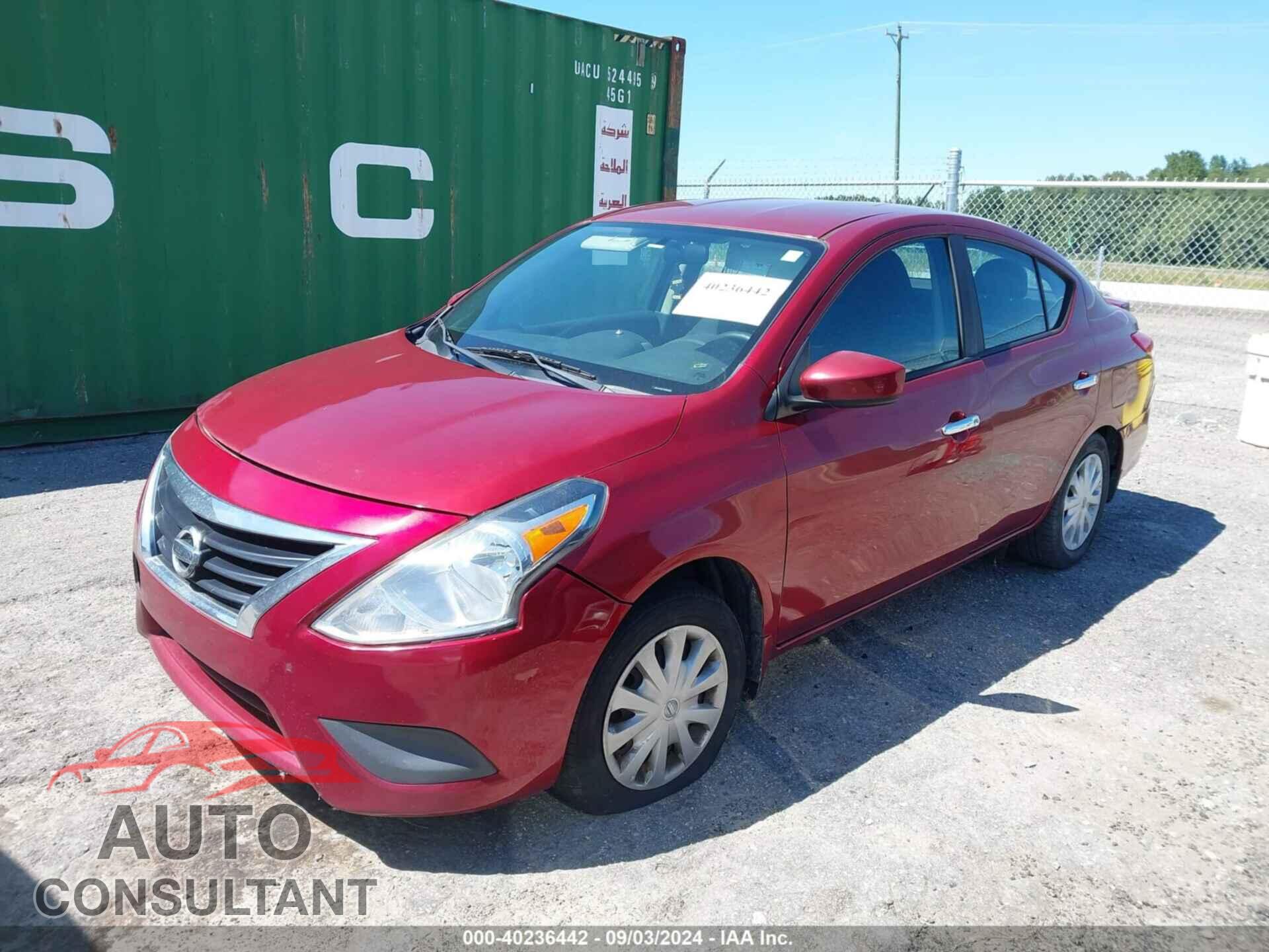 NISSAN VERSA 2017 - 3N1CN7AP1HL831740