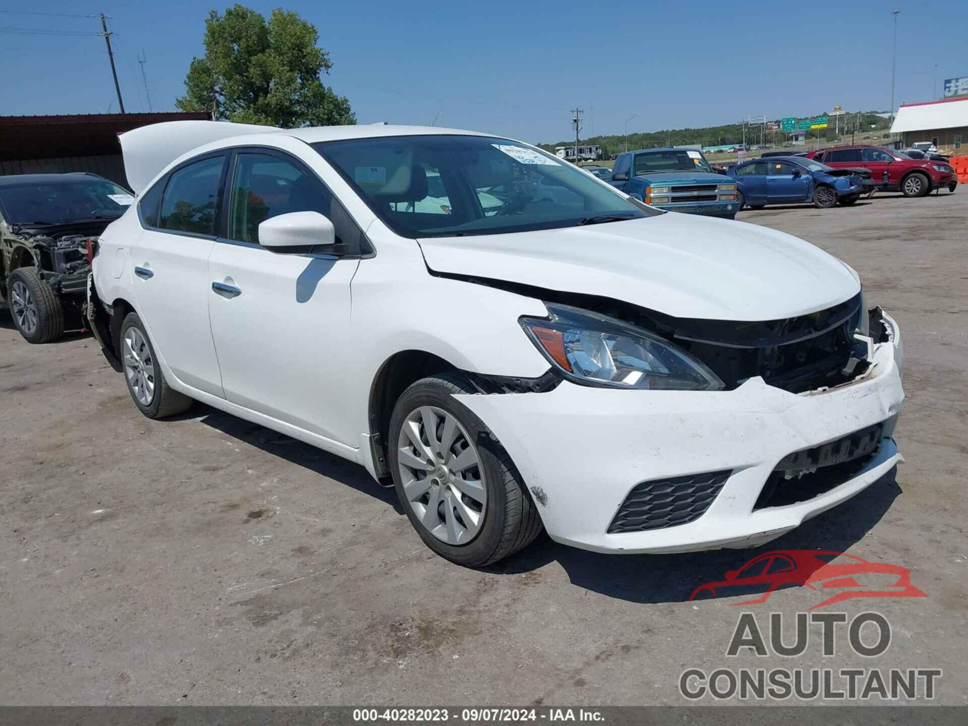 NISSAN SENTRA 2019 - 3N1AB7AP0KY440458