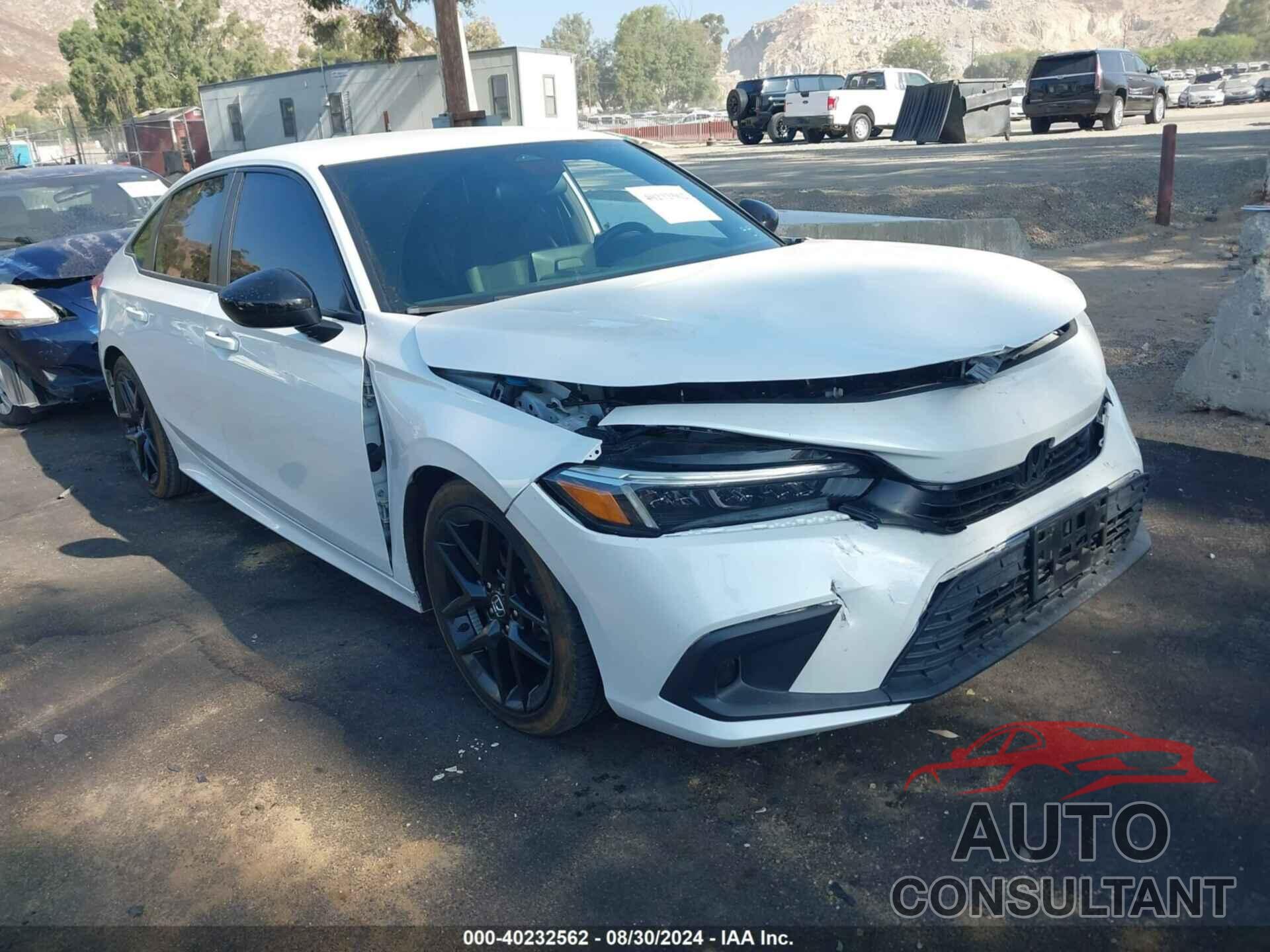 HONDA CIVIC 2022 - 2HGFE2F59NH576331