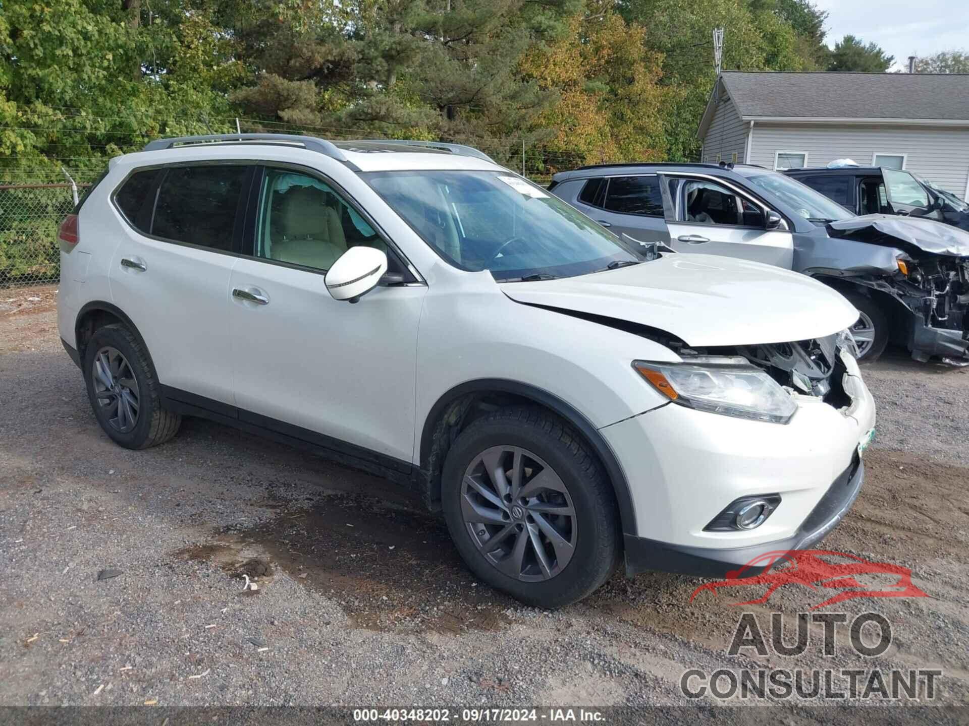 NISSAN ROGUE 2016 - 5N1AT2MV3GC755046