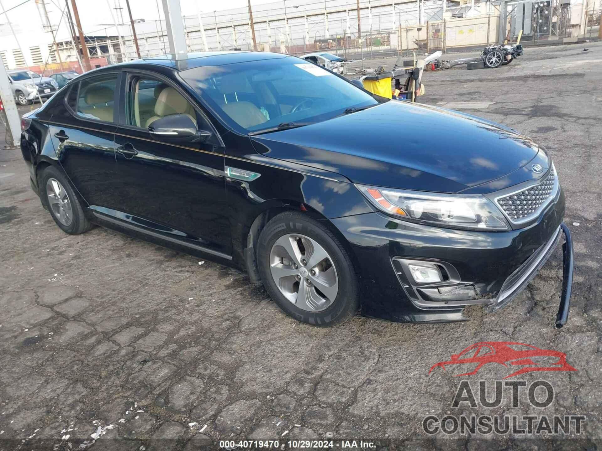 KIA OPTIMA HYBRID 2016 - KNAGM4AD7G5092441