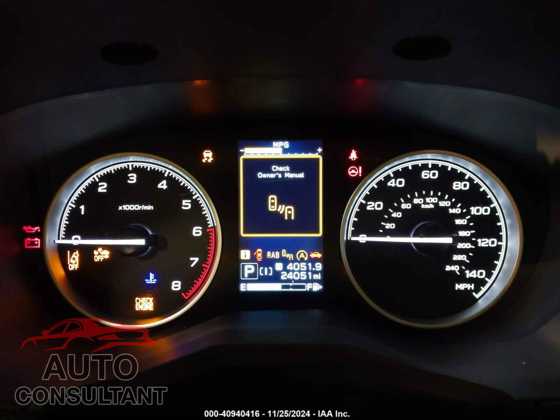 SUBARU FORESTER 2021 - JF2SKAUC2MH413530