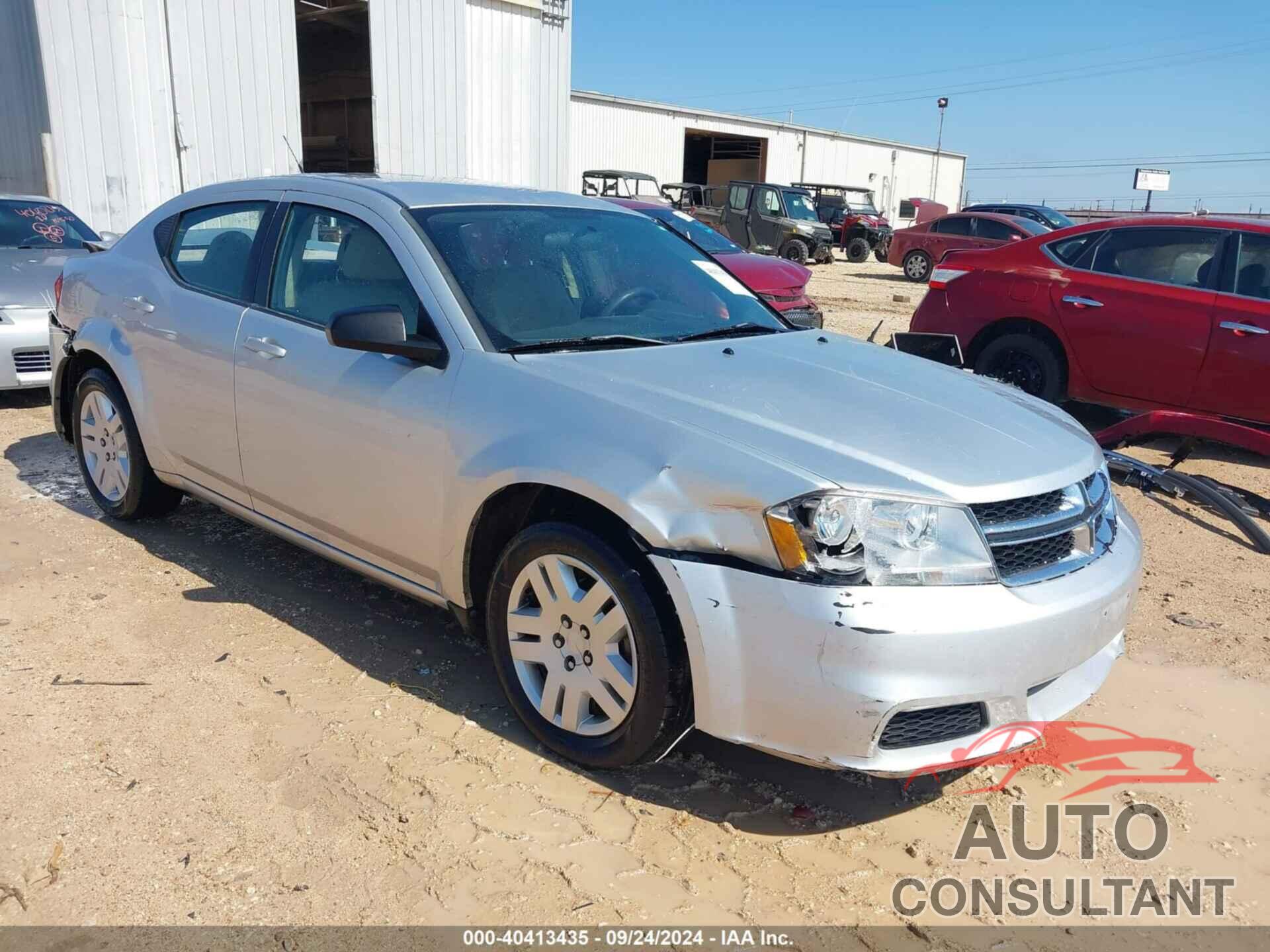 DODGE AVENGER 2011 - 1B3BD4FB0BN537486