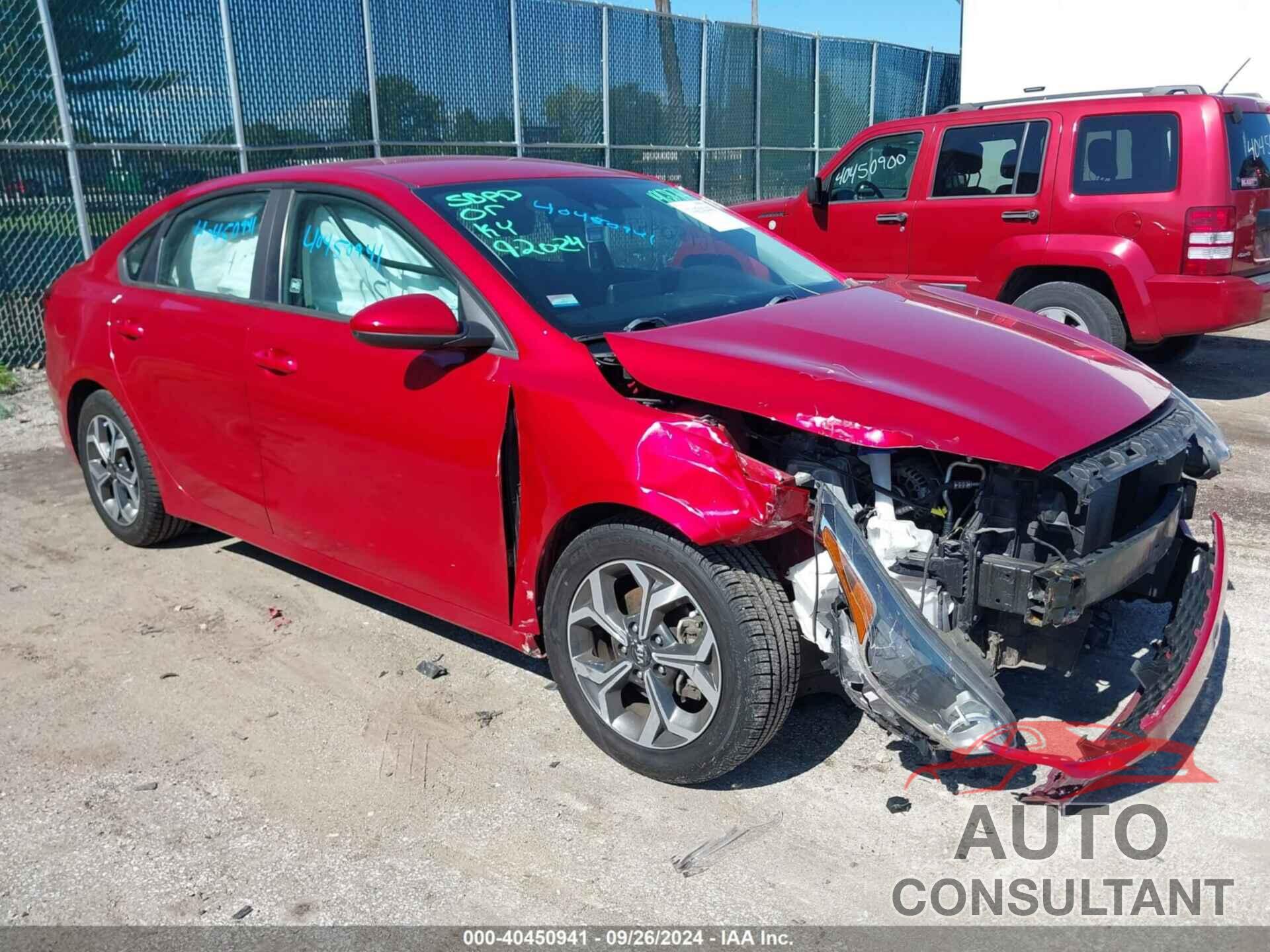 KIA FORTE 2020 - 3KPF24AD6LE196874