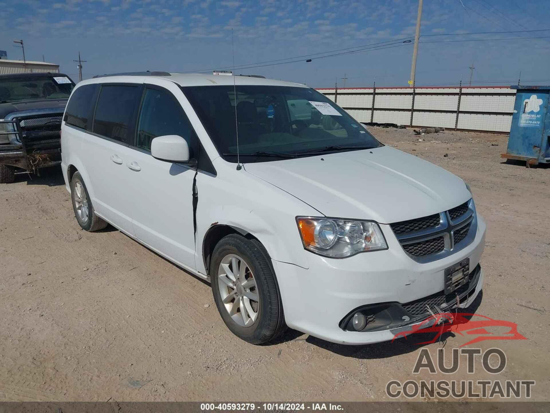 DODGE GRAND CARAVAN 2018 - 2C4RDGCG3JR250272