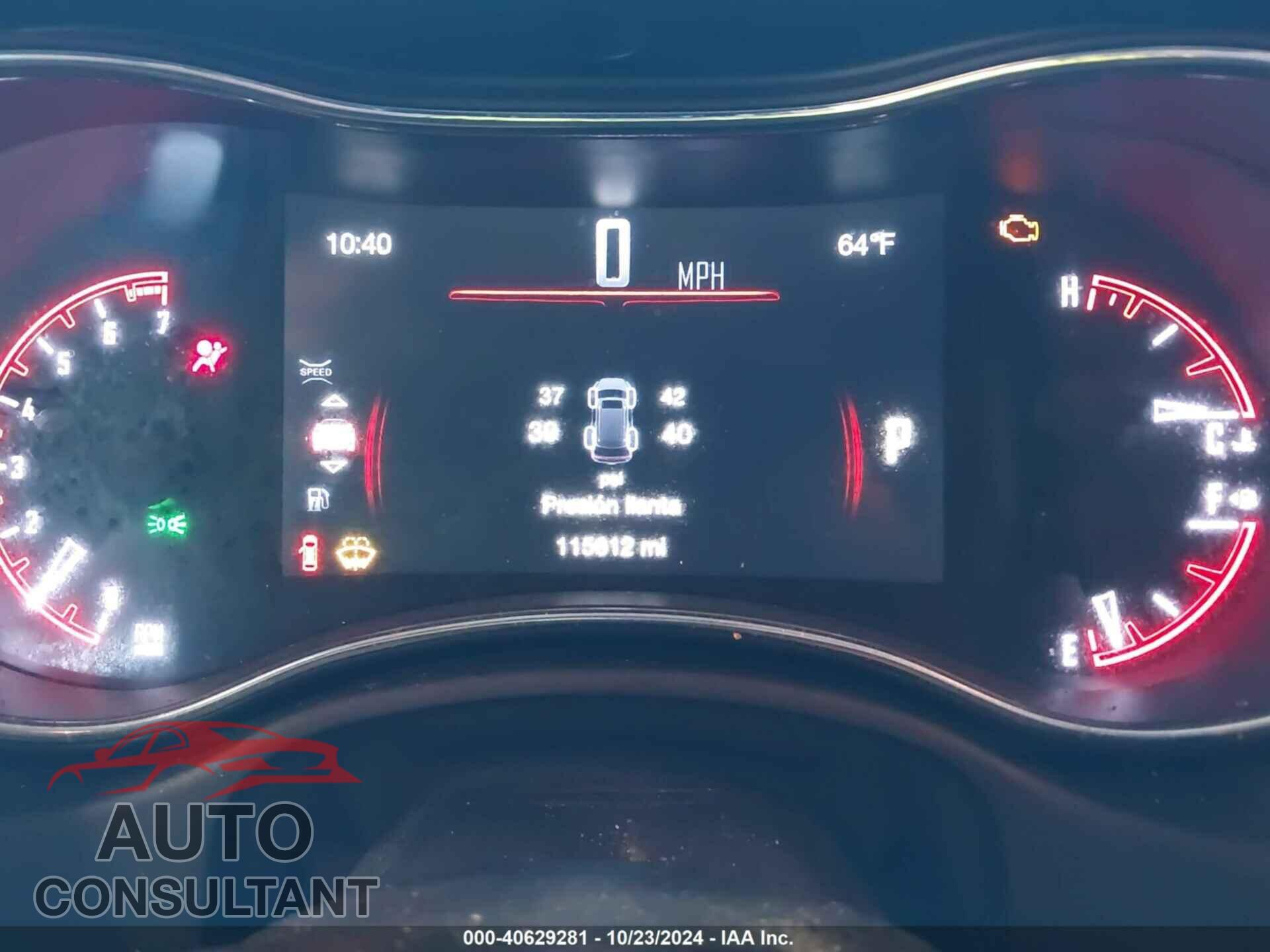 DODGE DURANGO 2017 - 1C4RDJAG6HC725657