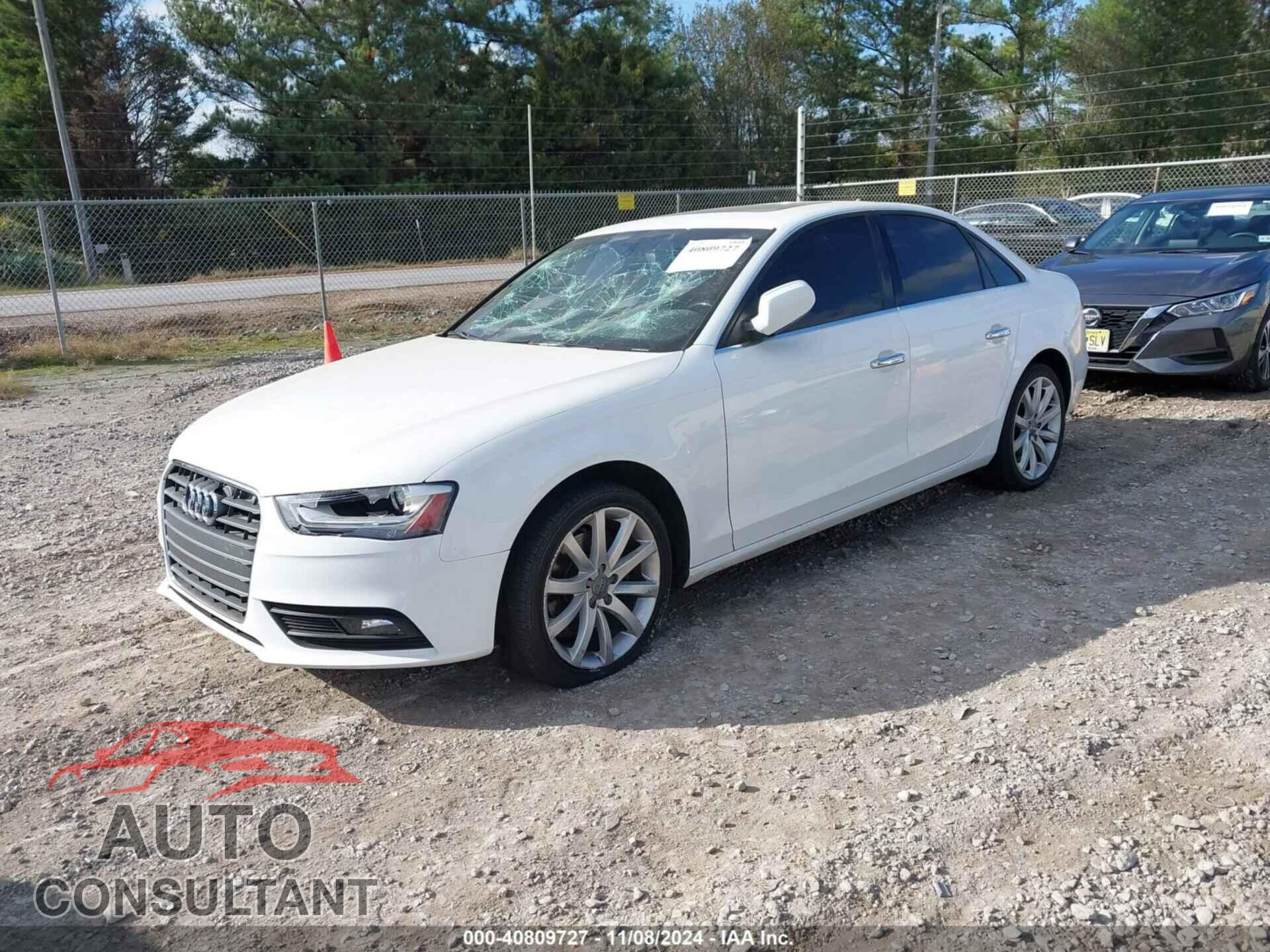 AUDI A4 2013 - WAUAFAFL7DN047574