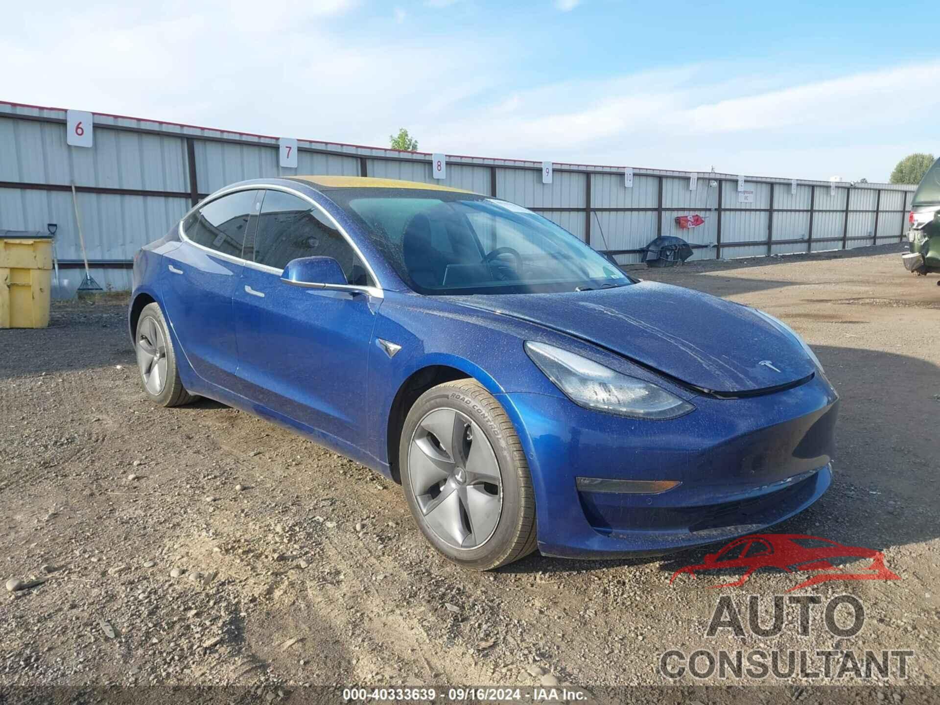 TESLA MODEL 3 2018 - 5YJ3E1EA9JF160807