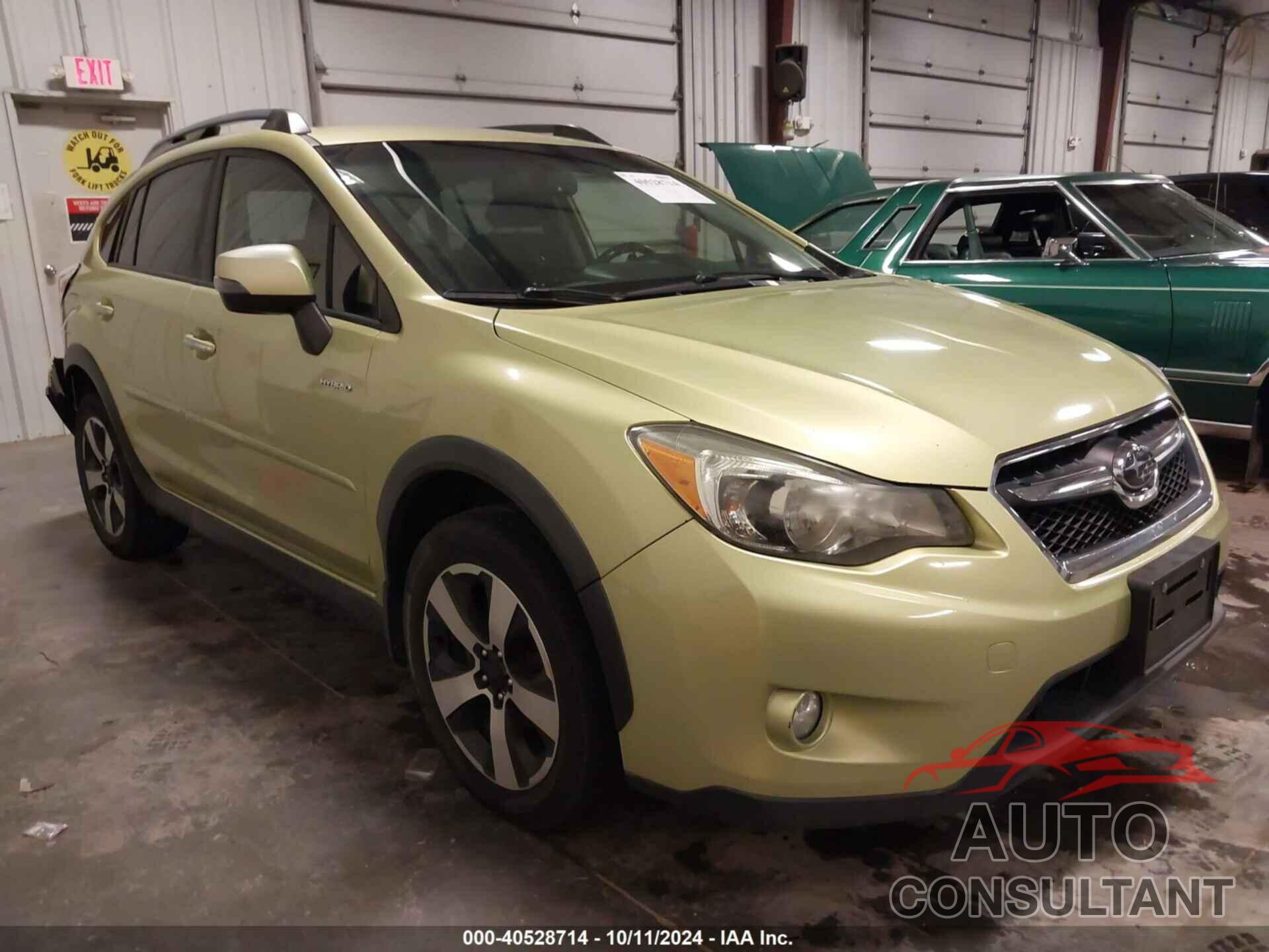 SUBARU XV CROSSTREK HYBRID 2014 - JF2GPBCC5EH221910