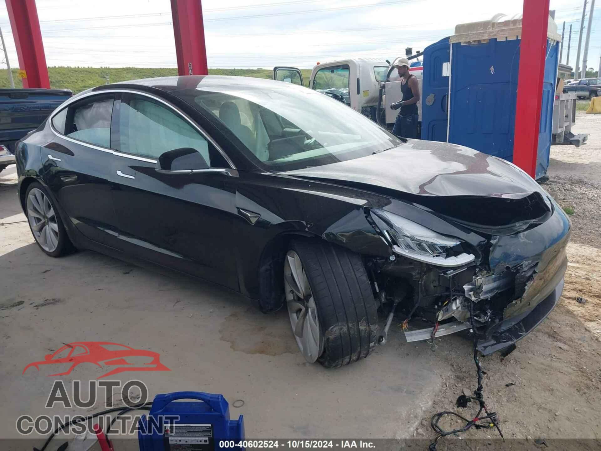 TESLA MODEL 3 2019 - 5YJ3E1EB2KF455015