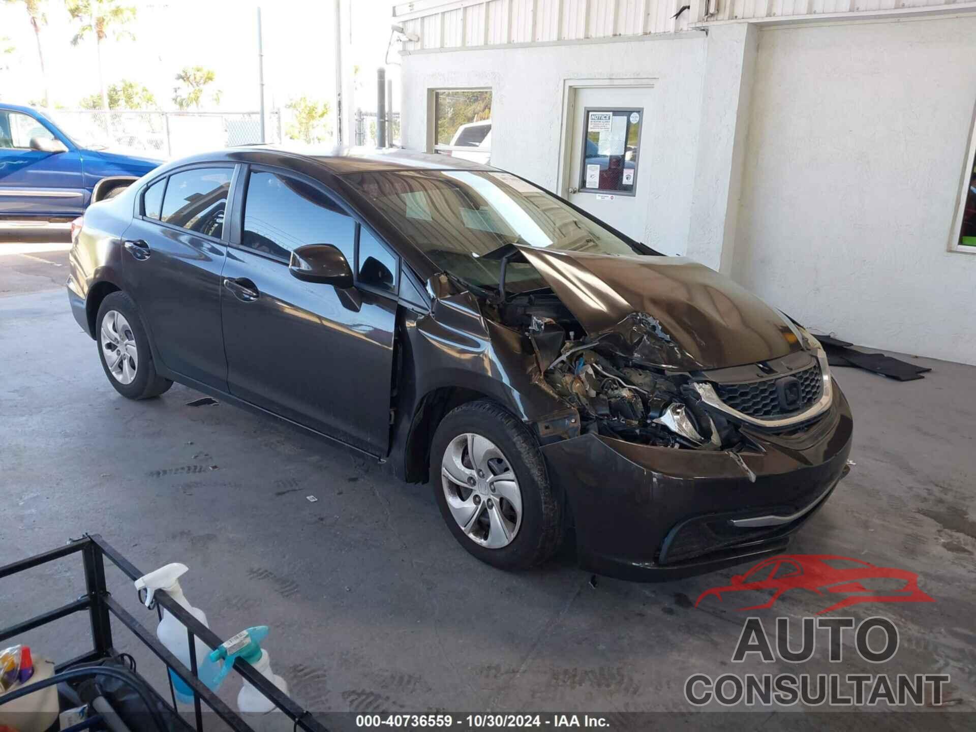 HONDA CIVIC 2013 - 2HGFB2F53DH577787