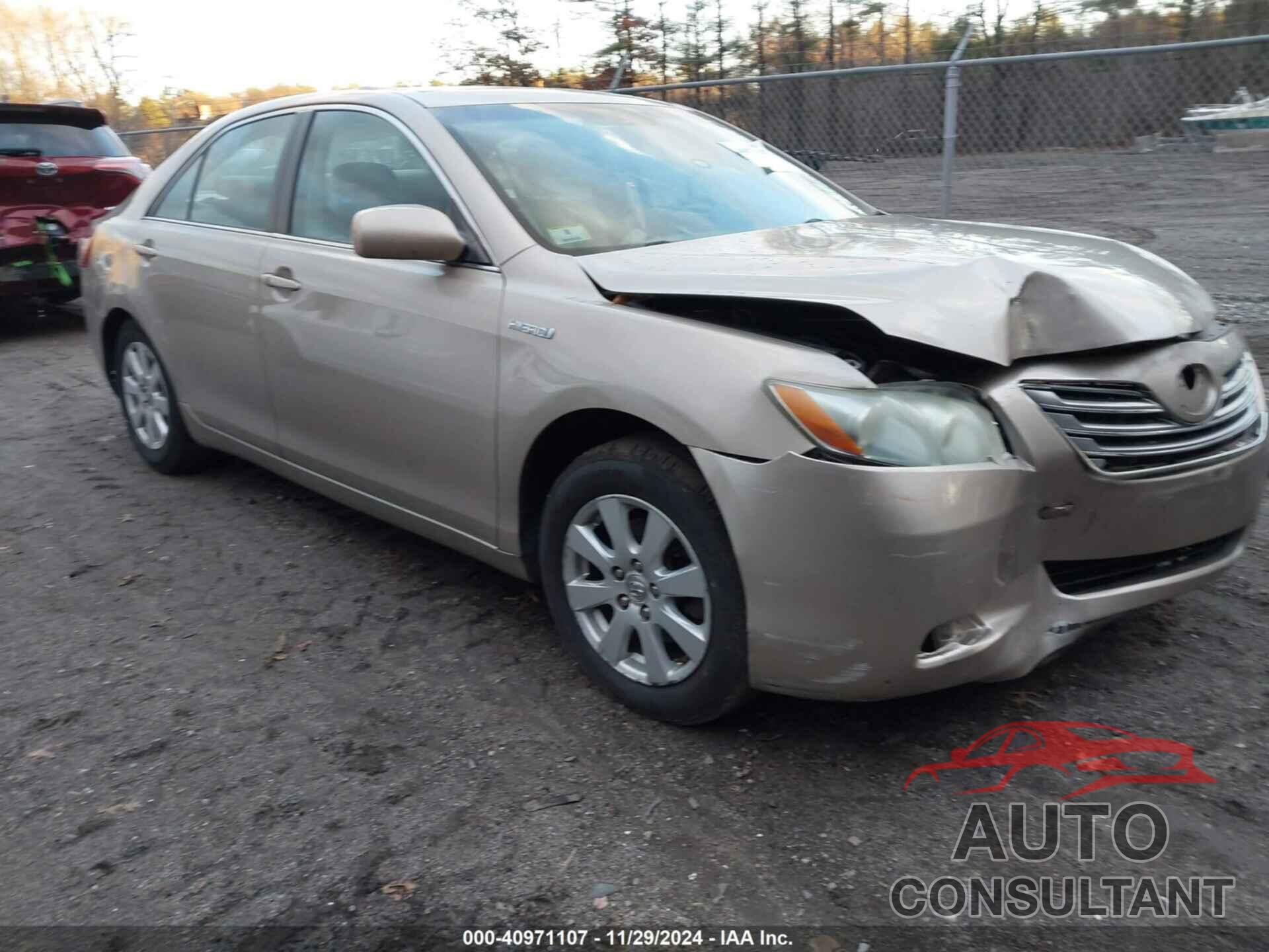 TOYOTA CAMRY HYBRID 2009 - 4T1BB46K79U068591