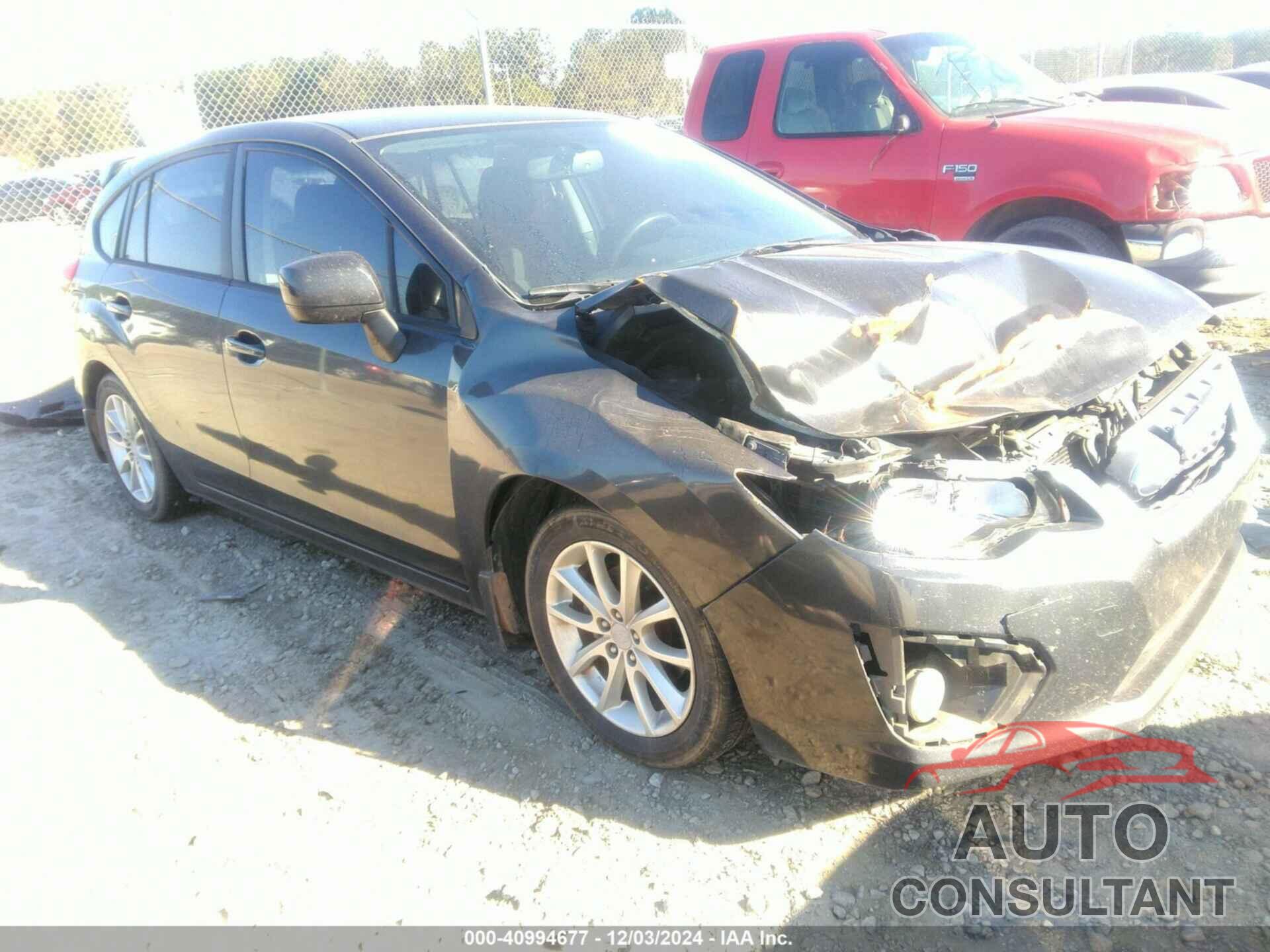 SUBARU IMPREZA 2012 - JF1GPAB6XCH222817