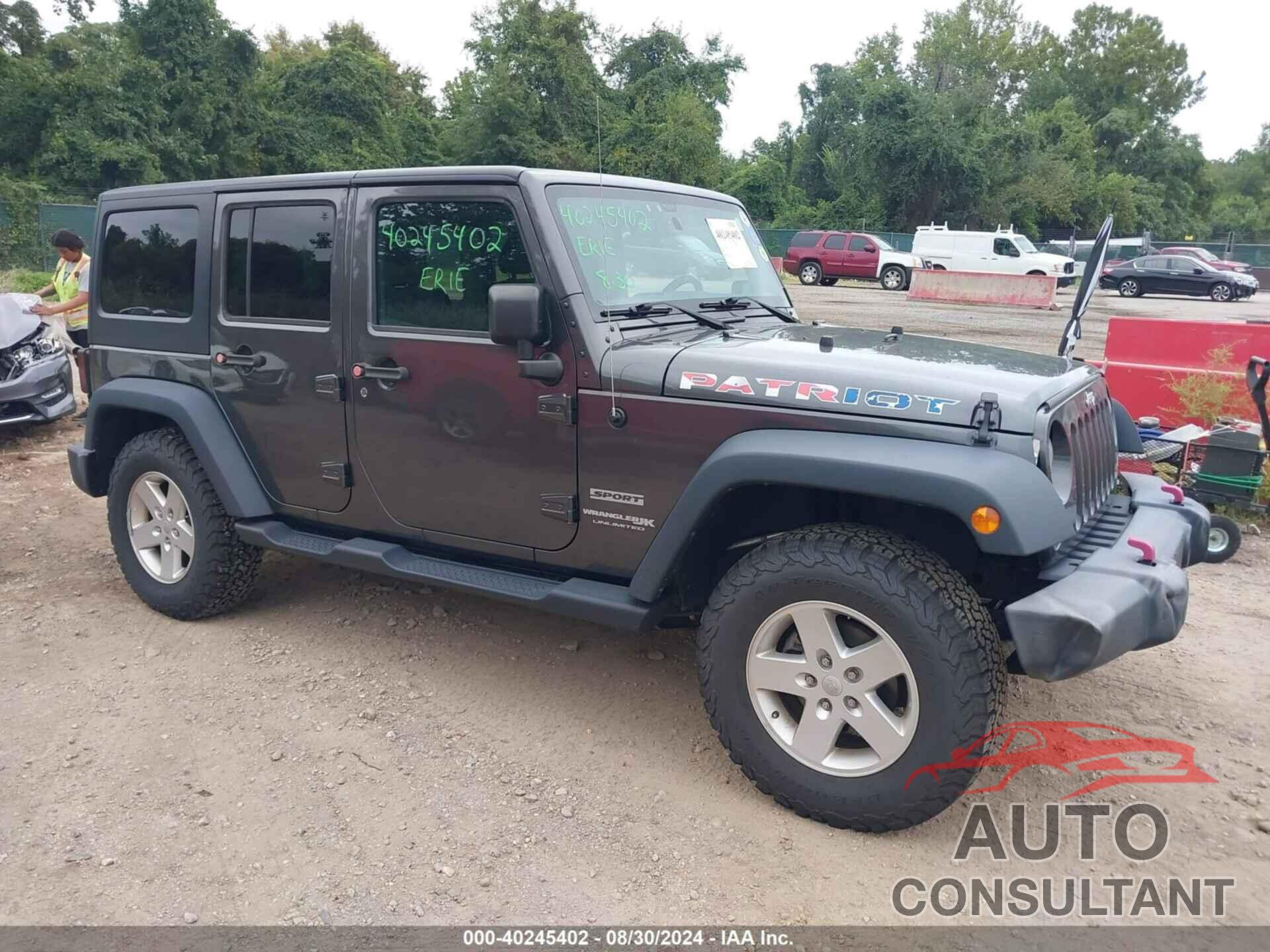 JEEP WRANGLER JK UNLIMITED 2018 - 1C4BJWDG4JL805922