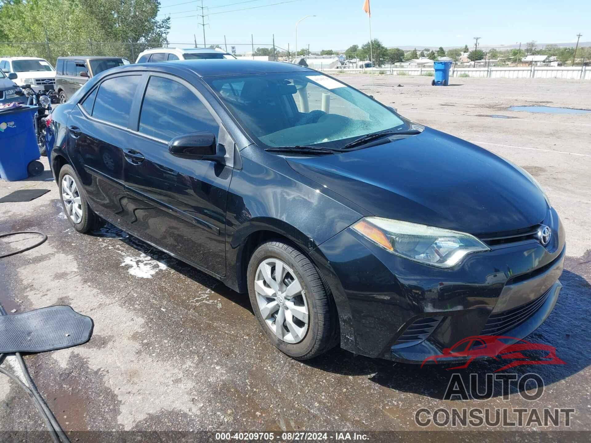 TOYOTA COROLLA 2016 - 2T1BURHE0GC559291