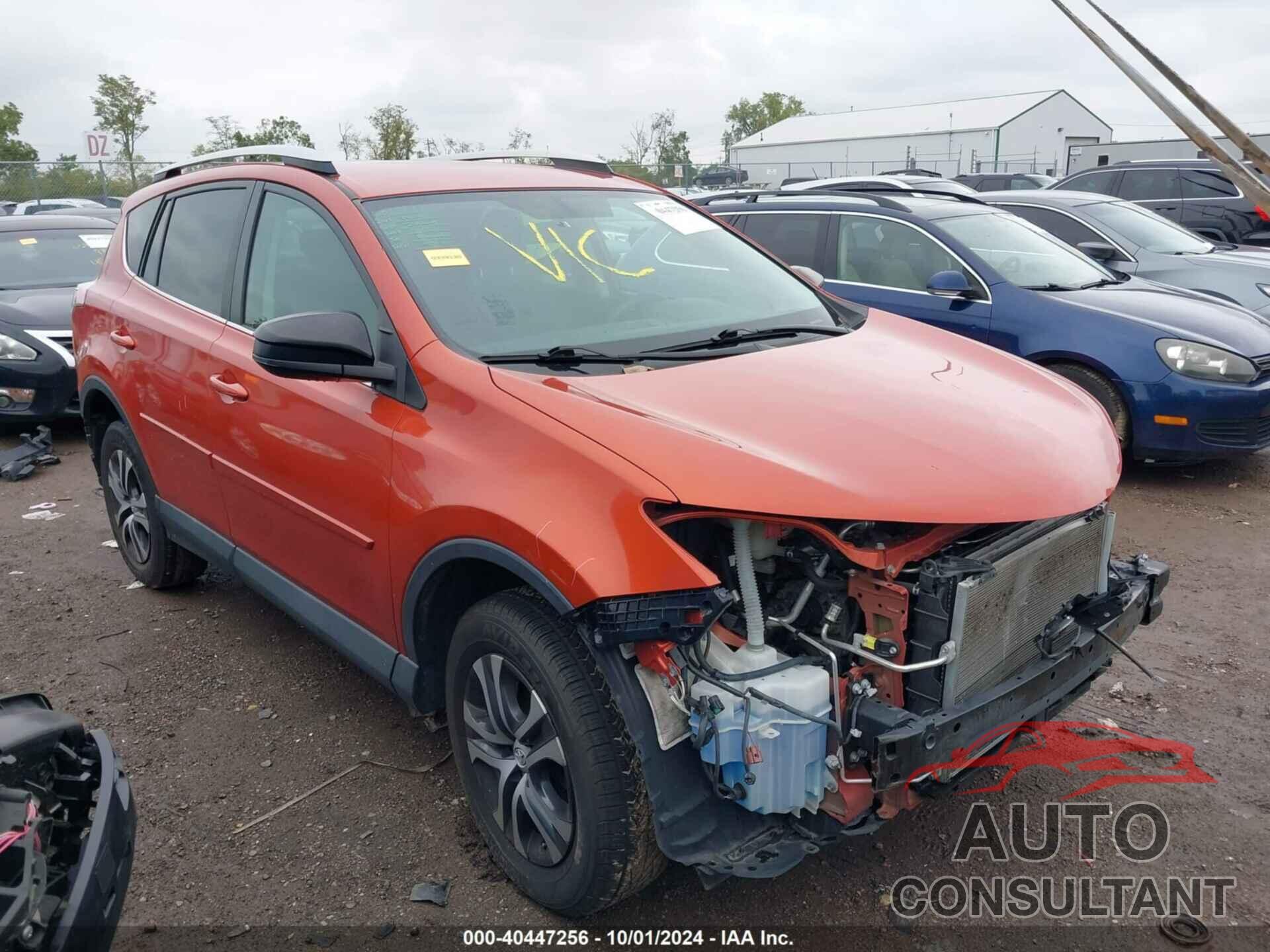 TOYOTA RAV4 2016 - 2T3ZFREV1GW282301