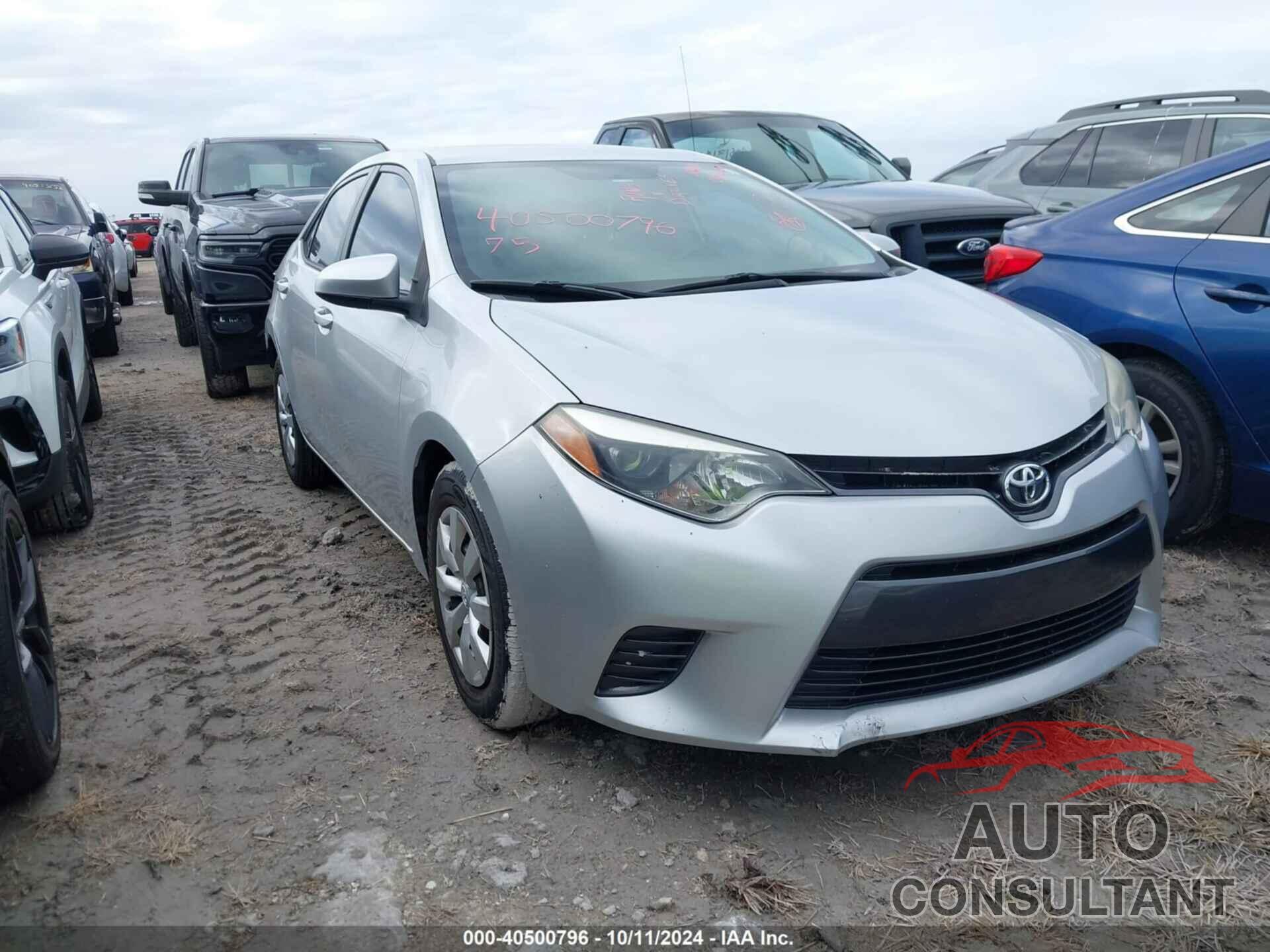 TOYOTA COROLLA 2016 - 5YFBURHE9GP548869
