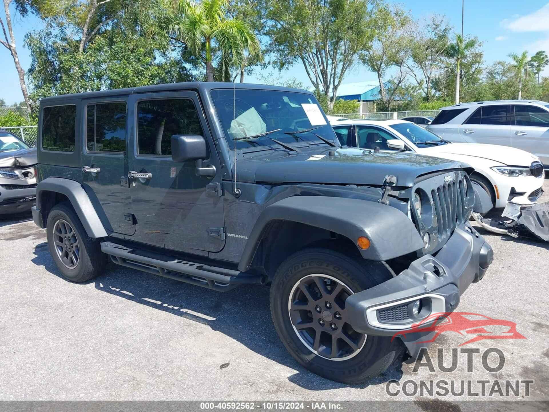 JEEP WRANGLER UNLIMITED 2017 - 1C4BJWDG6HL664023