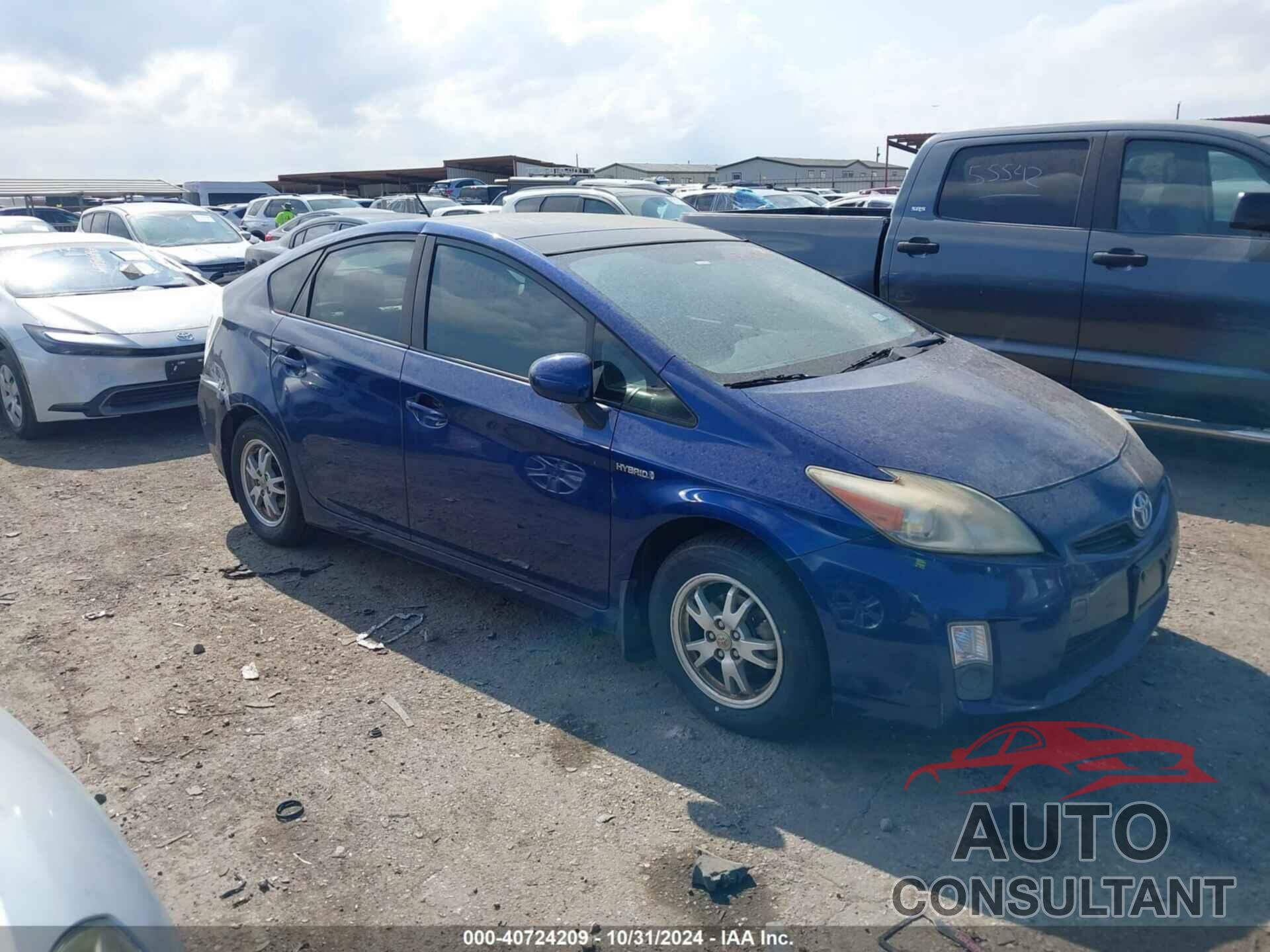 TOYOTA PRIUS 2010 - JTDKN3DU8A0236843