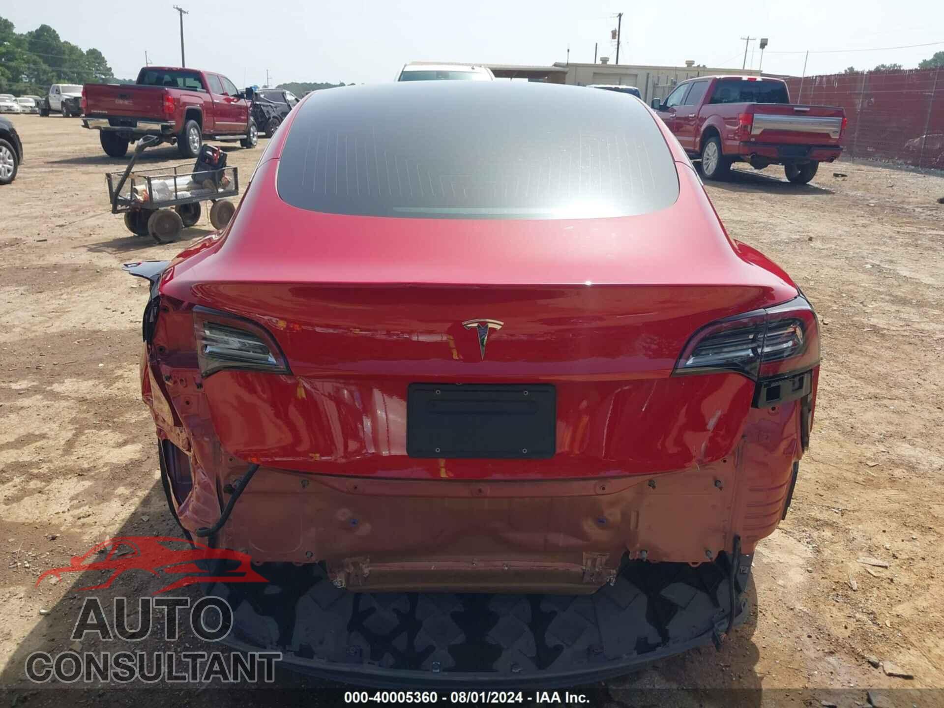 TESLA MODEL 3 2019 - 5YJ3E1EA4KF308704