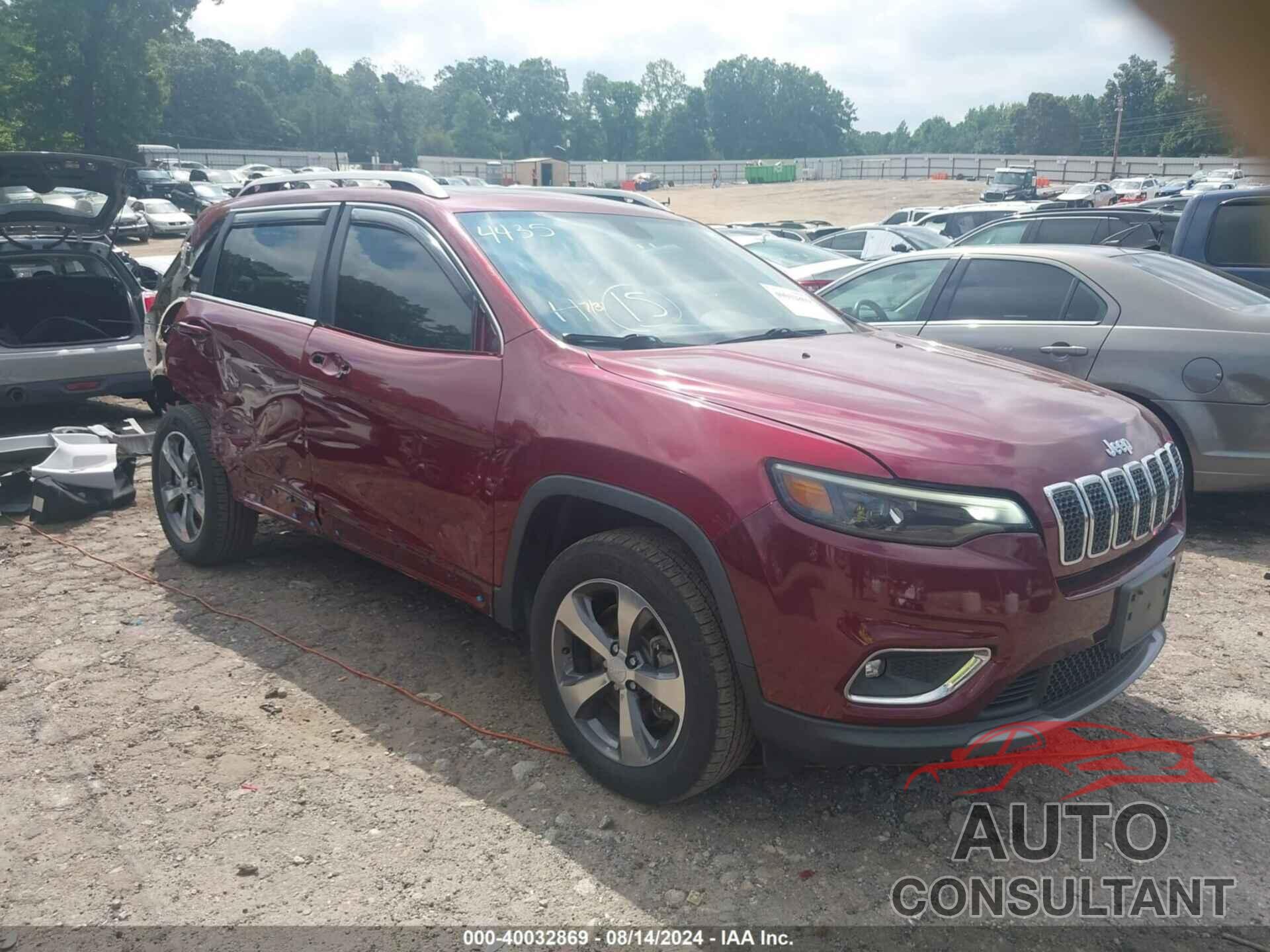 JEEP CHEROKEE 2019 - 1C4PJMDX0KD231244