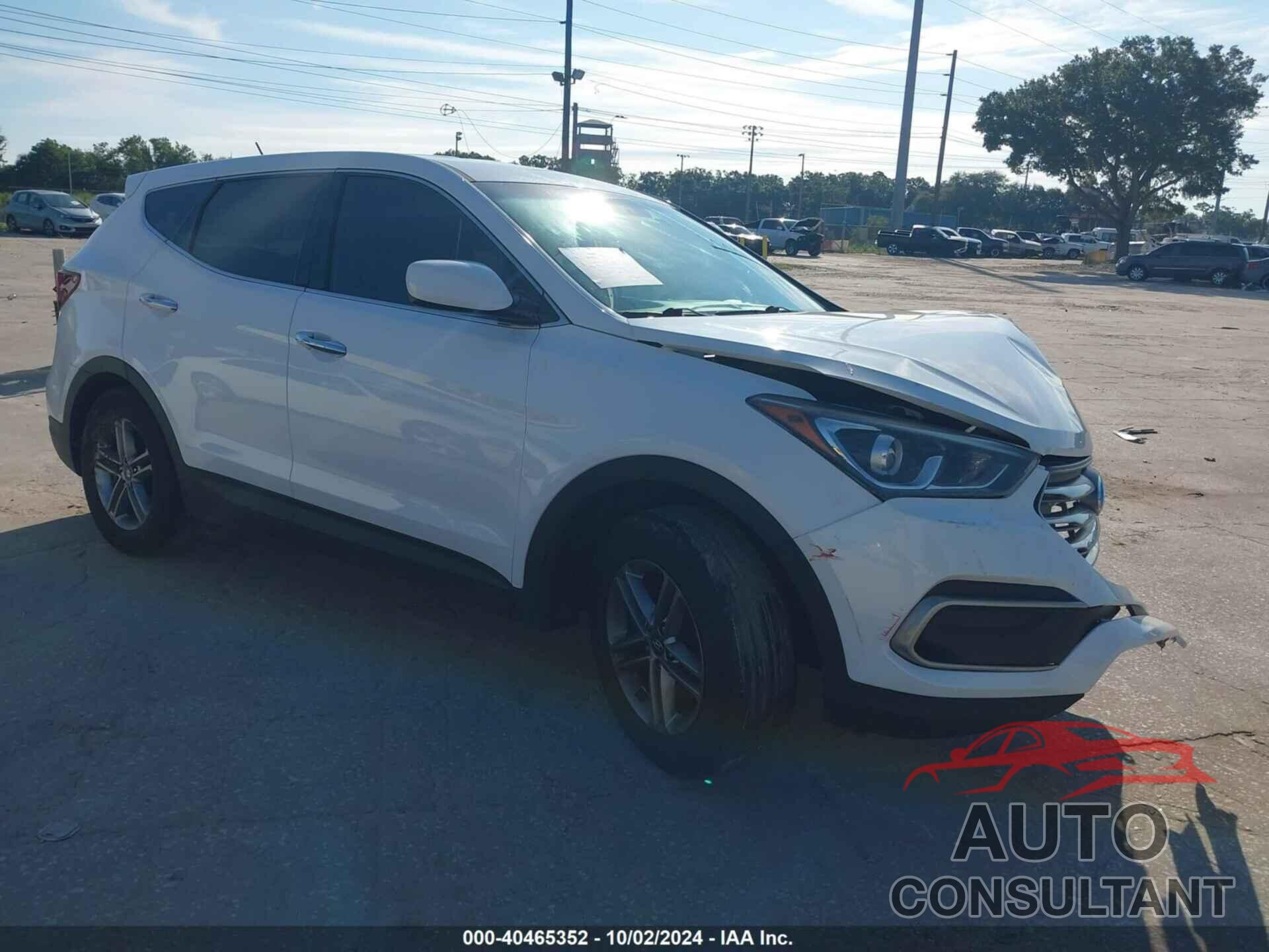 HYUNDAI SANTA FE SPORT 2018 - 5XYZT3LB9JG525700