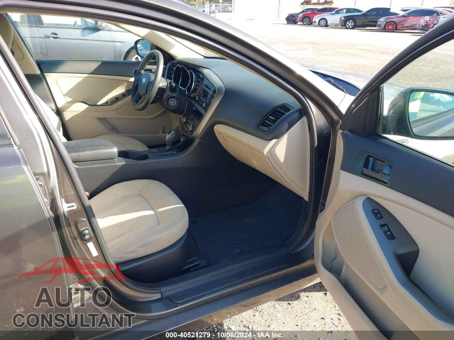 KIA OPTIMA 2011 - KNAGM4A74B5163985