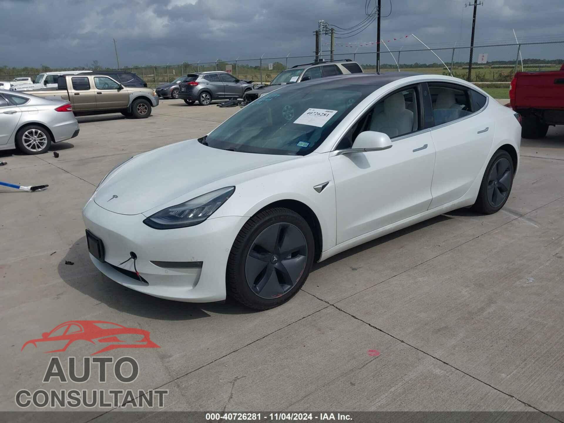 TESLA MODEL 3 2019 - 5YJ3E1EA6KF324483