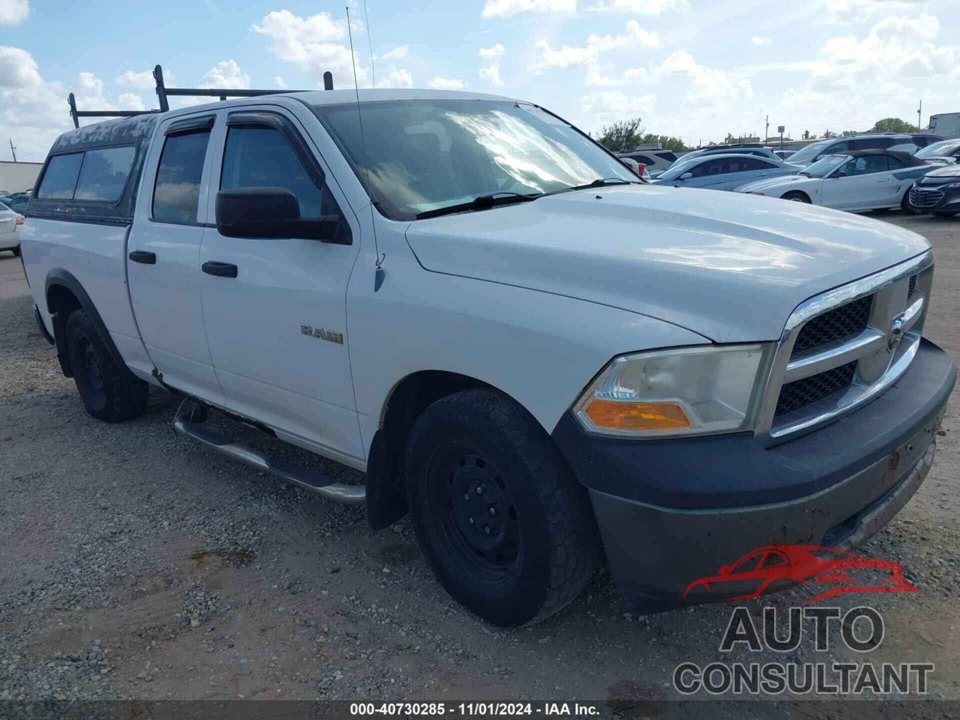 DODGE RAM 1500 2010 - 1D7RV1GP5AS259967