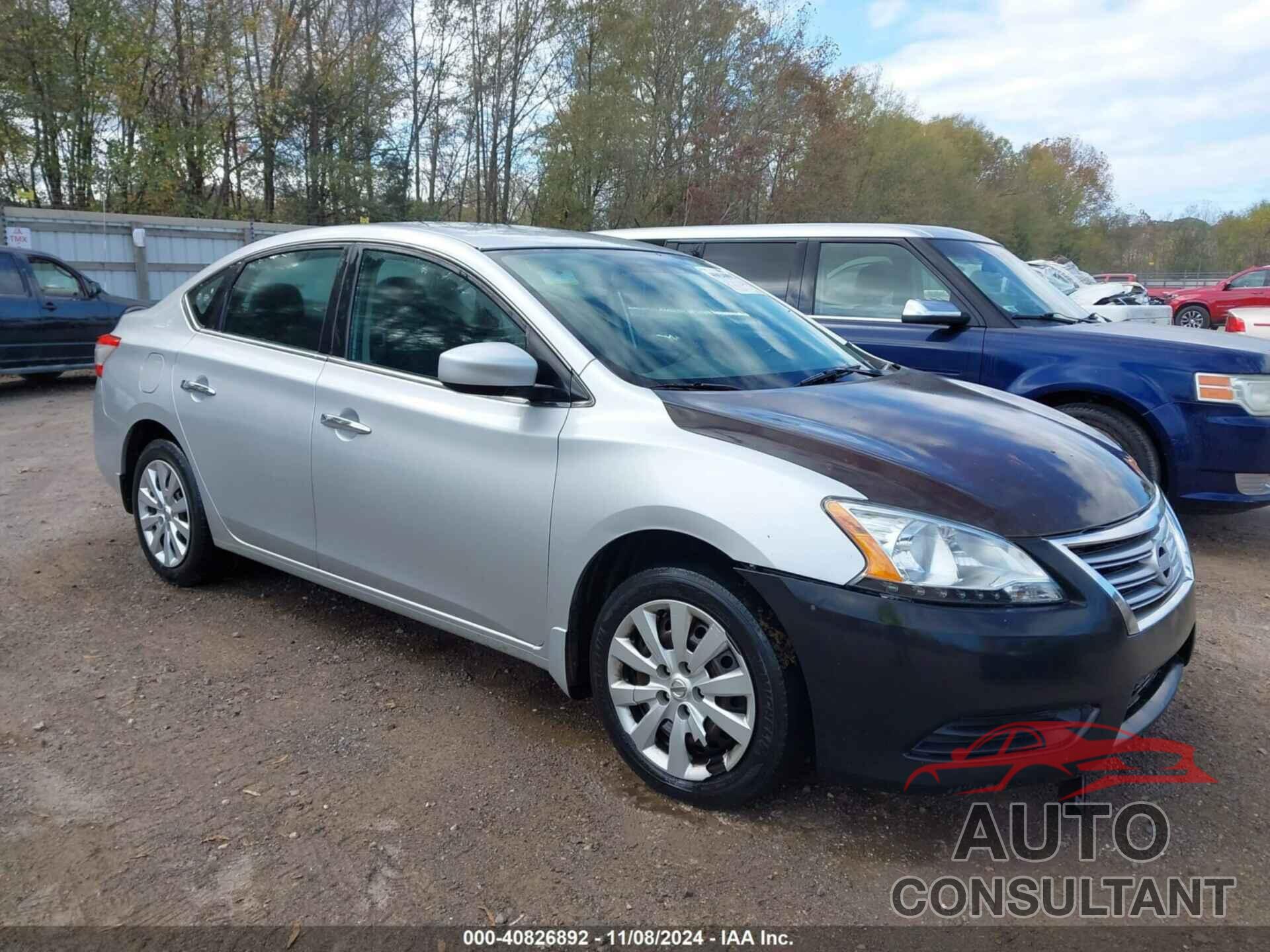 NISSAN SENTRA 2015 - 3N1AB7AP2FY219286