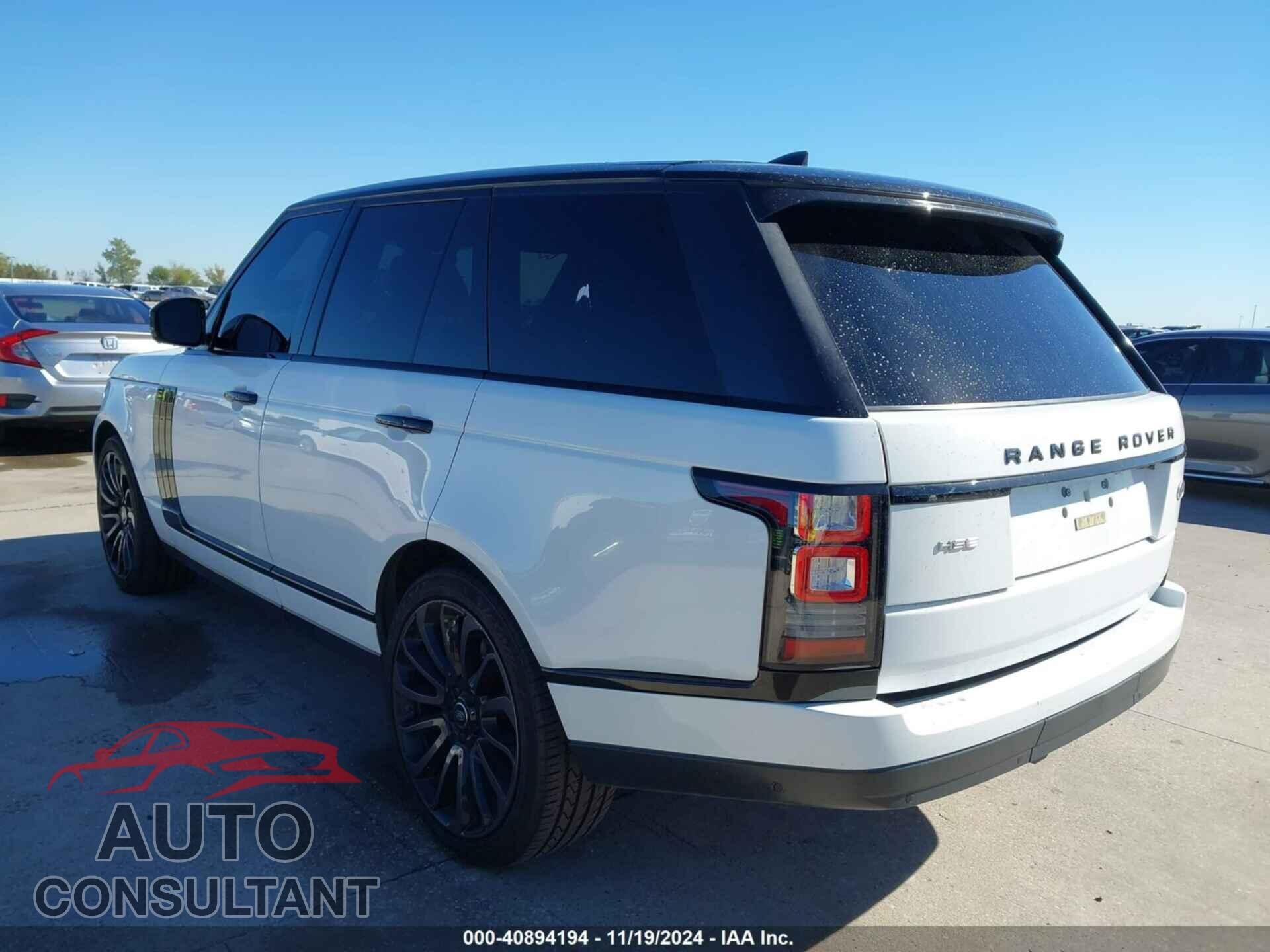 LAND ROVER RANGE ROVER 2017 - SALGS2FV7HA378449
