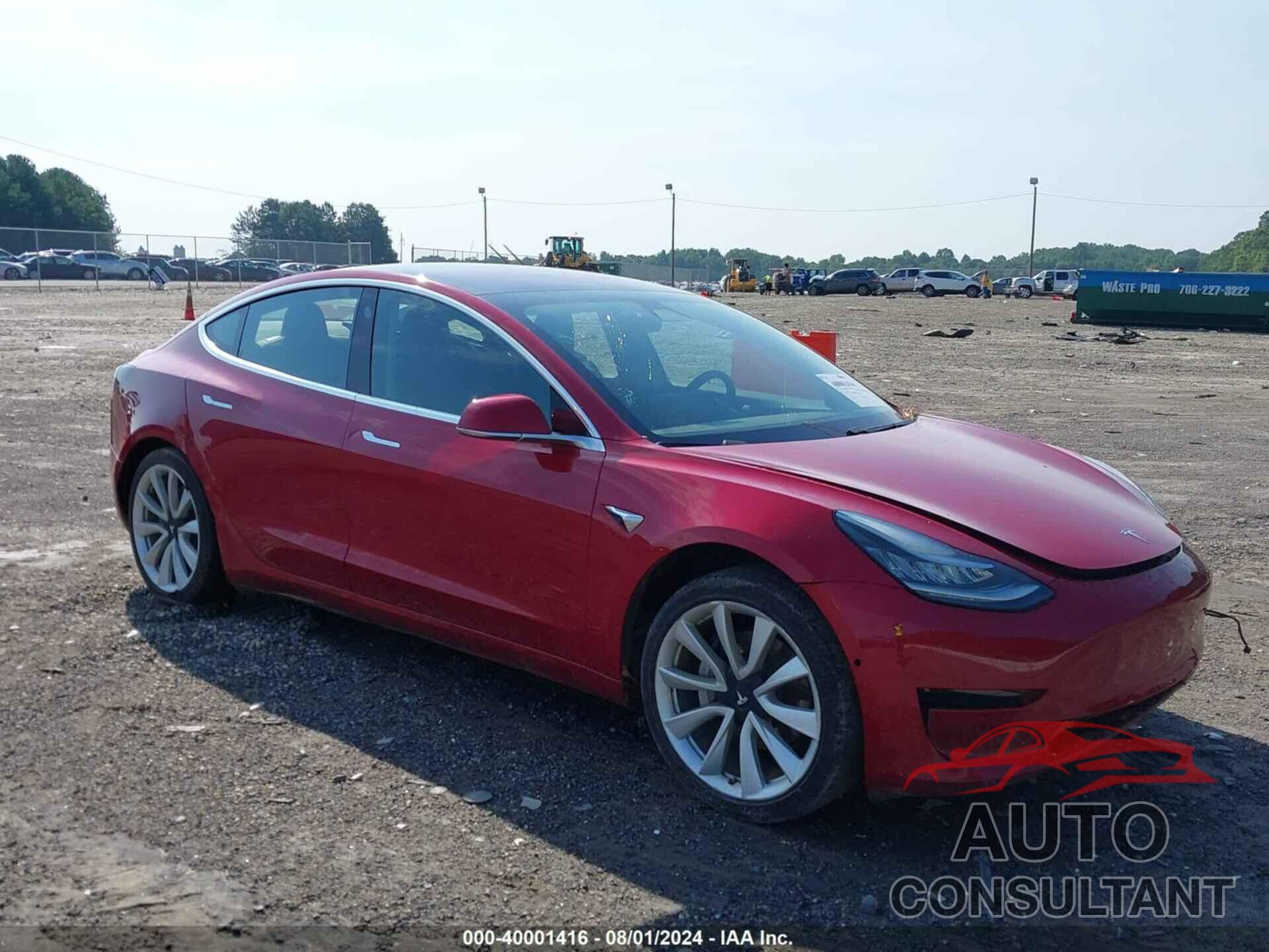 TESLA MODEL 3 2018 - 5YJ3E1EA8JF003592