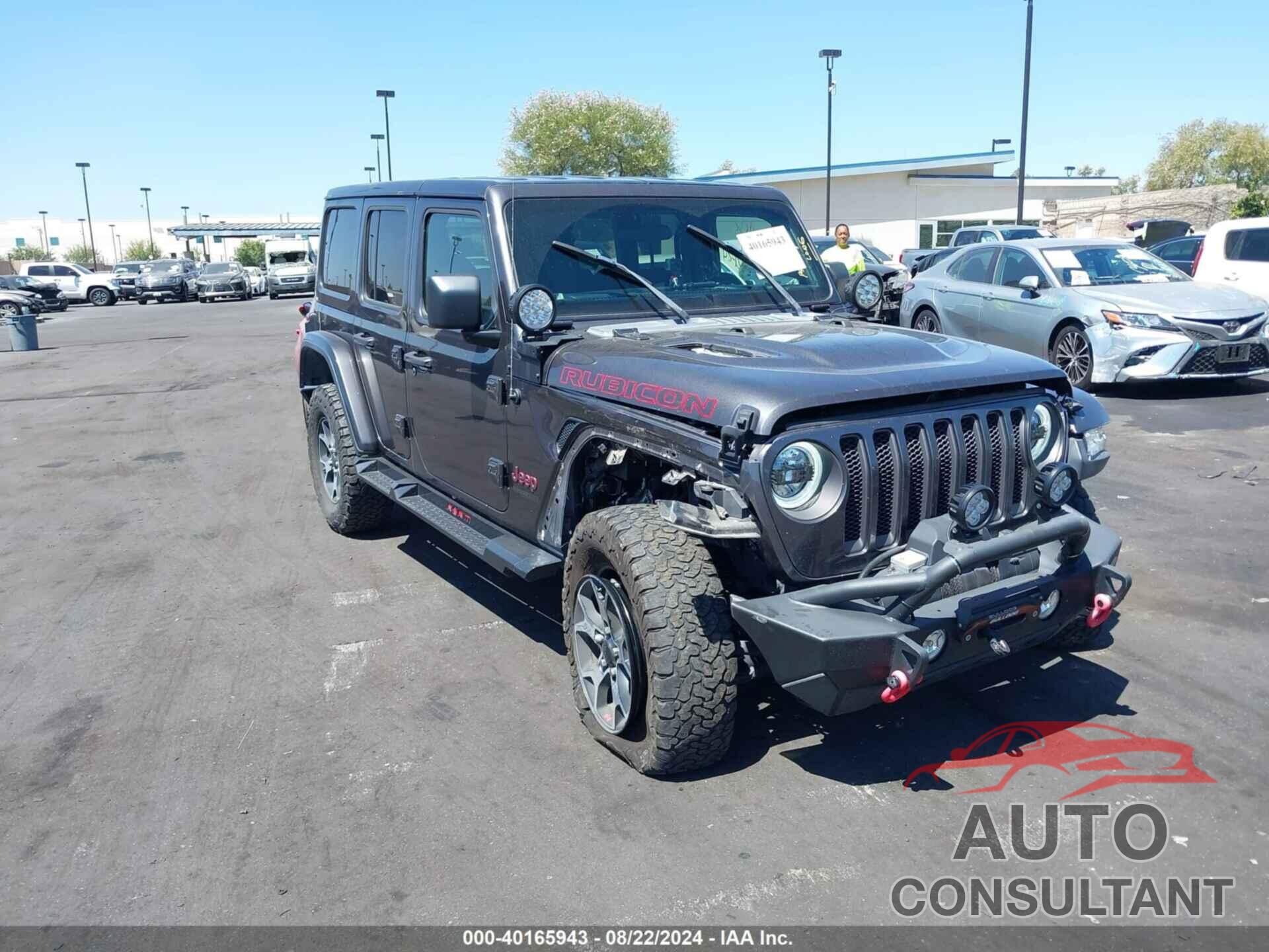 JEEP WRANGLER UNLIMITED 2018 - 1C4HJXFN8JW202658