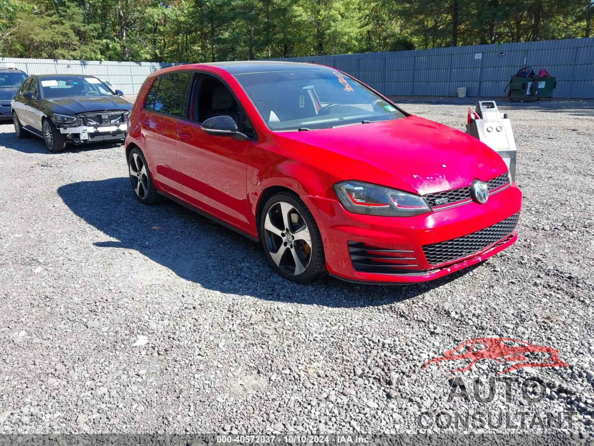 VOLKSWAGEN GOLF GTI 2015 - 3VW4T7AU6FM000302