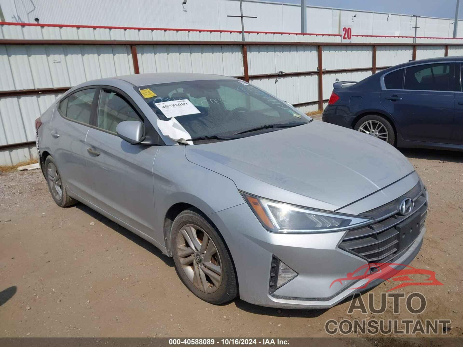 HYUNDAI ELANTRA 2019 - 5NPD84LF4KH403910