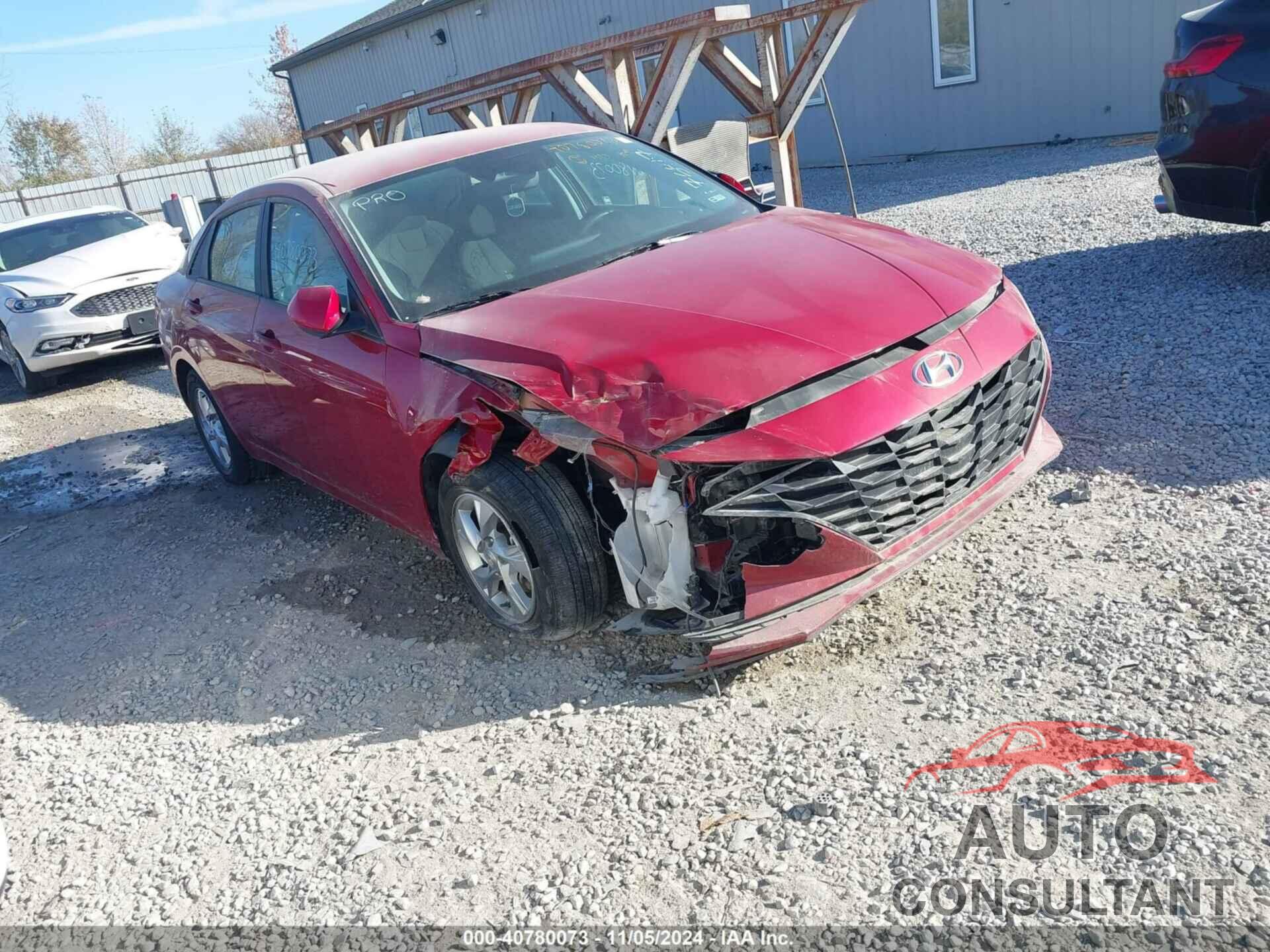 HYUNDAI ELANTRA 2021 - KMHLL4AG9MU176417