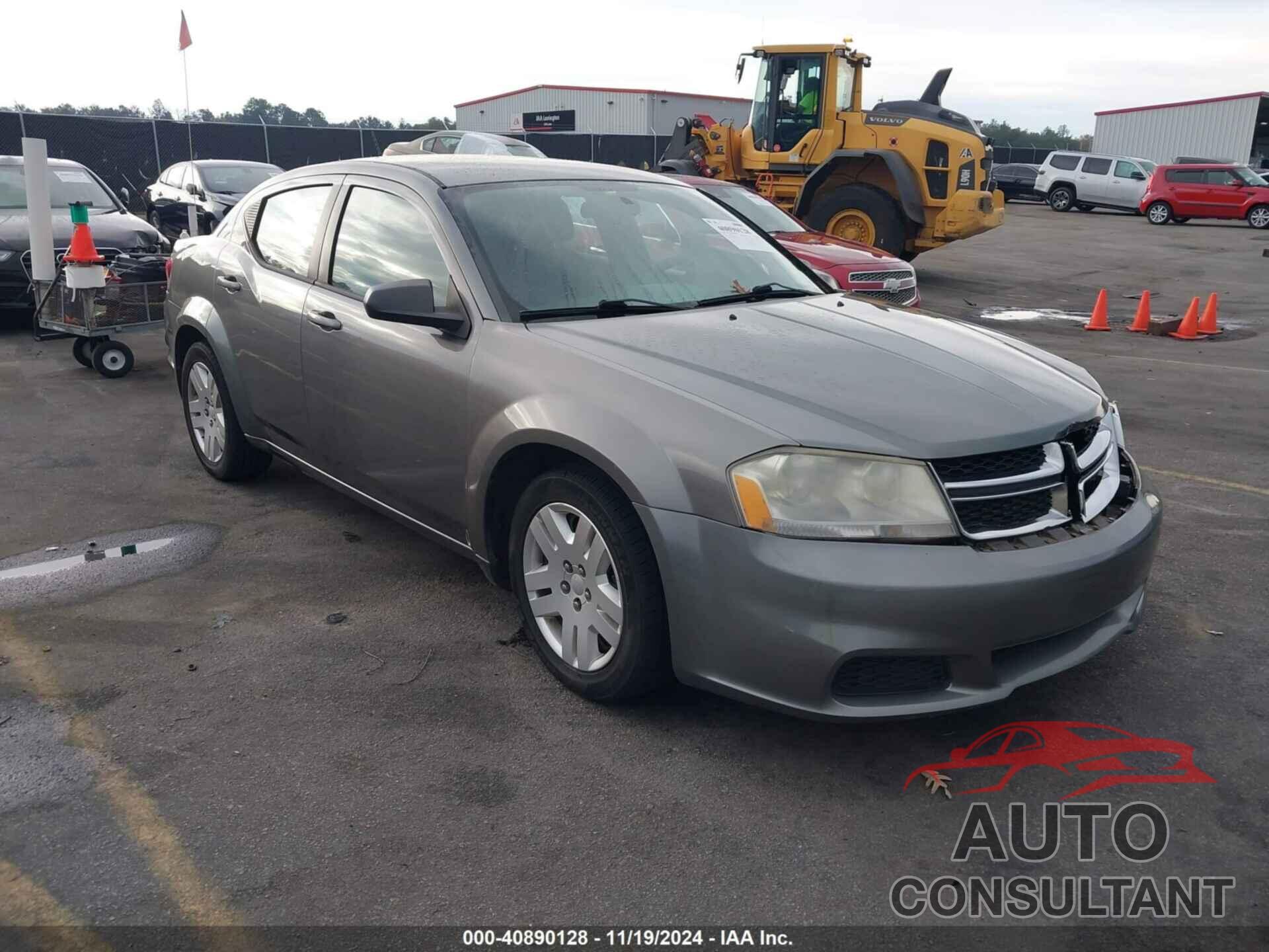 DODGE AVENGER 2013 - 1C3CDZAB2DN532482