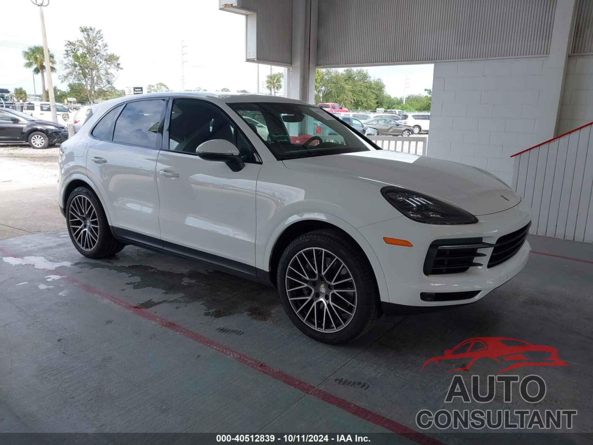 PORSCHE CAYENNE 2019 - WP1AB2AY8KDA63985