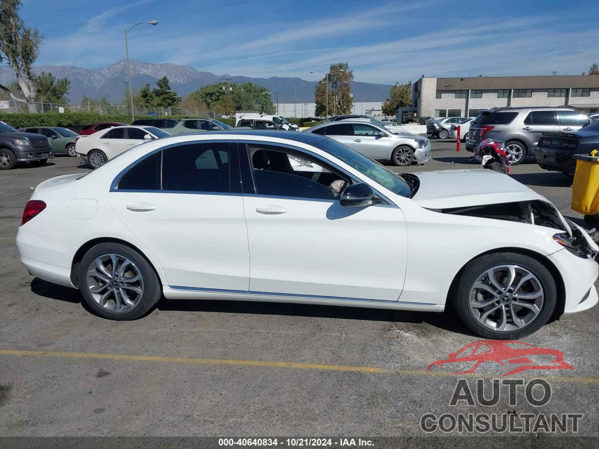 MERCEDES-BENZ C 300 2018 - WDDWF4JB5JR389513