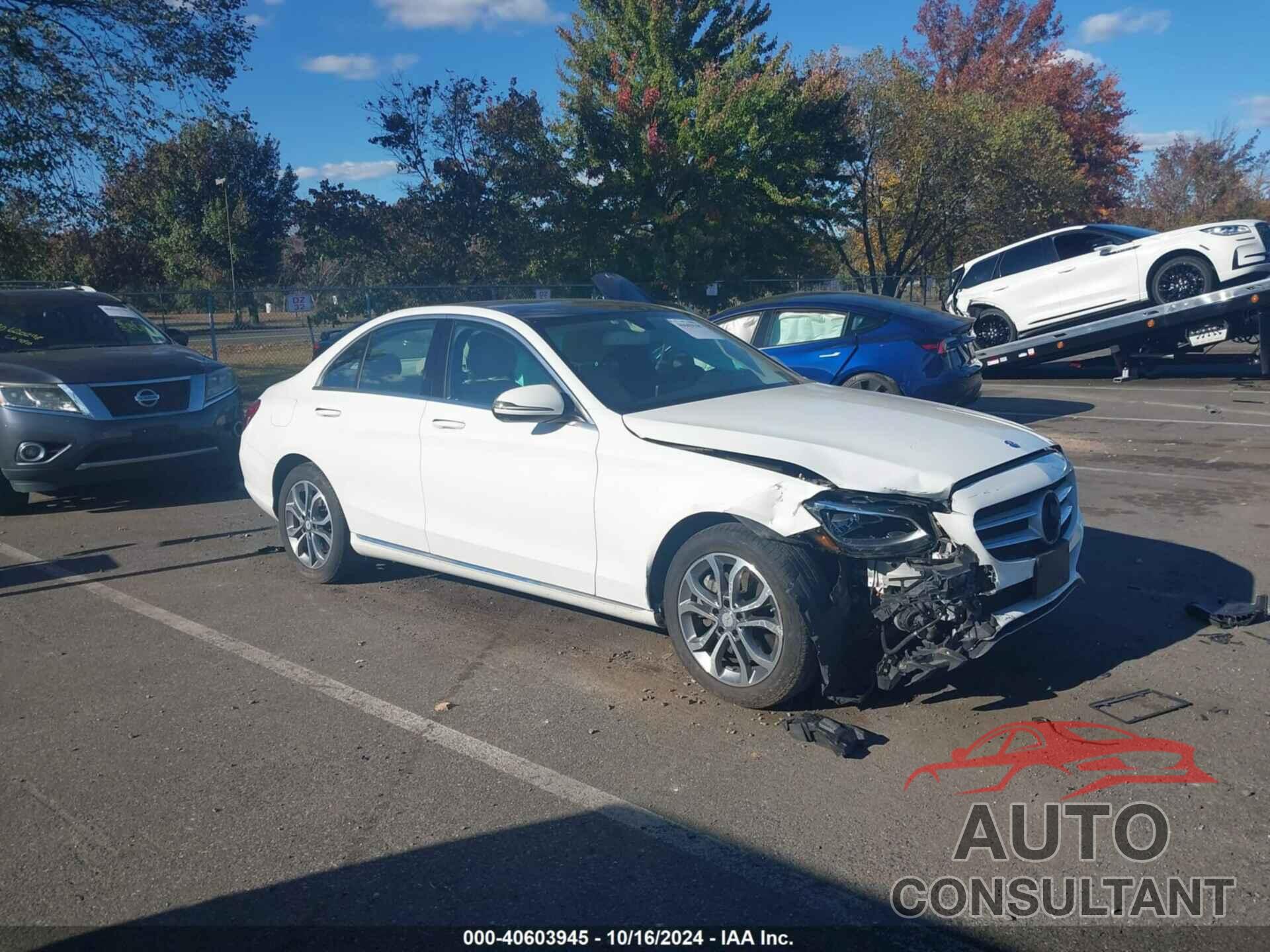 MERCEDES-BENZ C 300 2016 - 55SWF4KB6GU163986
