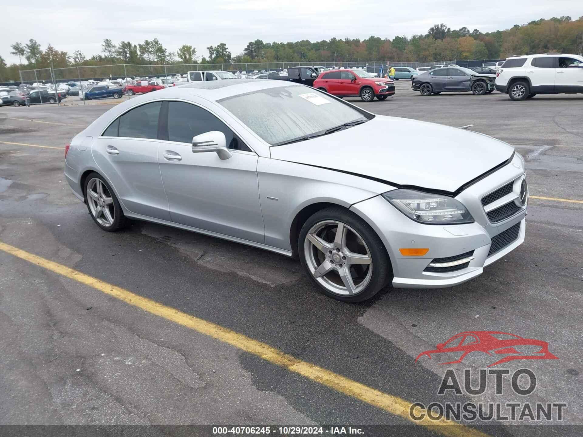 MERCEDES-BENZ CLS 550 2012 - WDDLJ9BB4CA027722