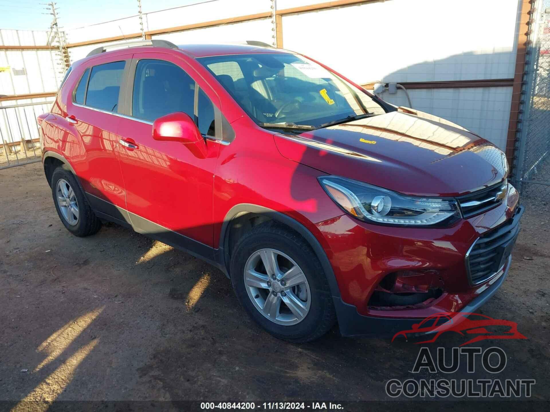 CHEVROLET TRAX 2019 - 3GNCJLSB8KL405532