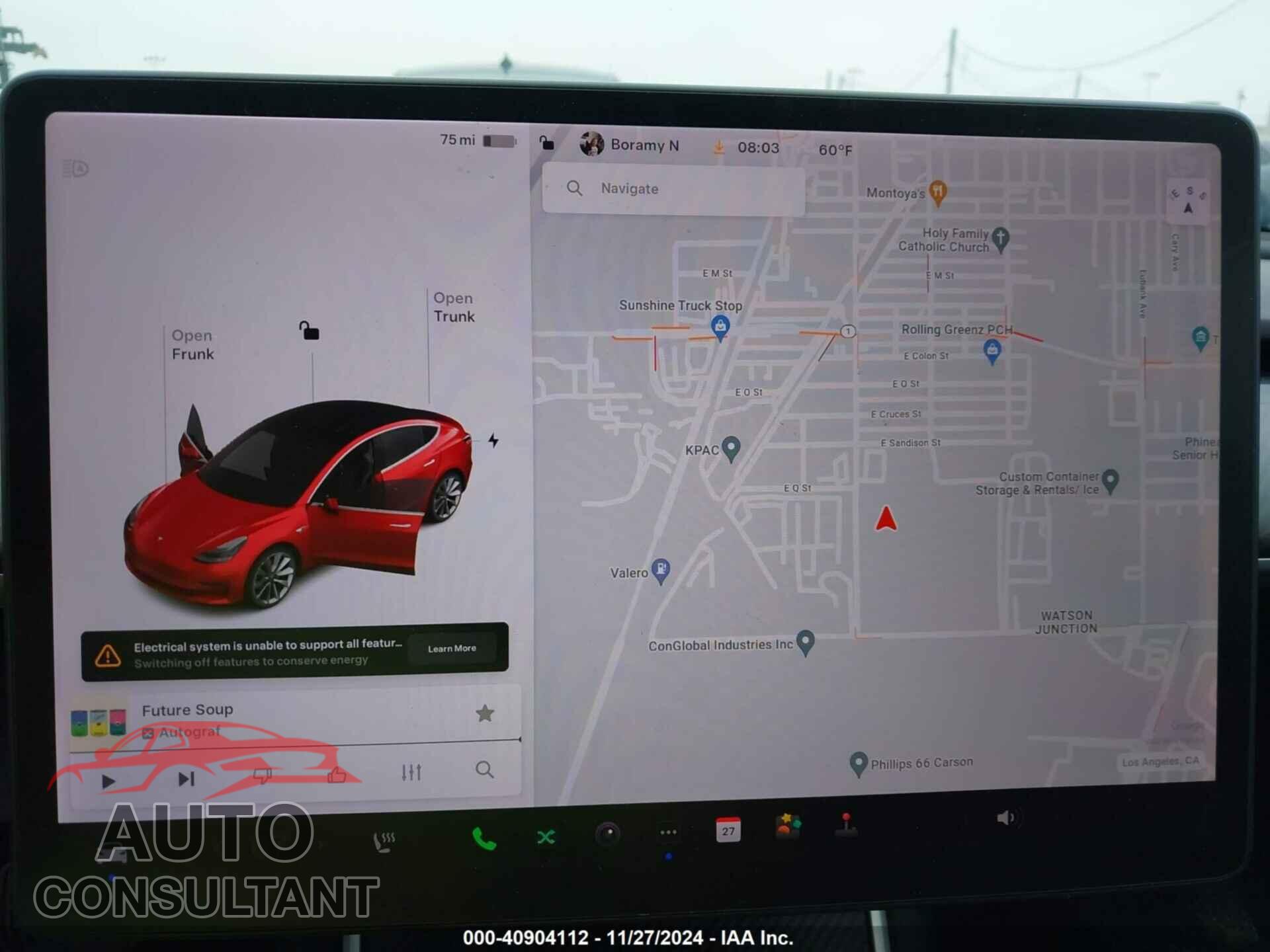 TESLA MODEL 3 2018 - 5YJ3E1EA6JF018043