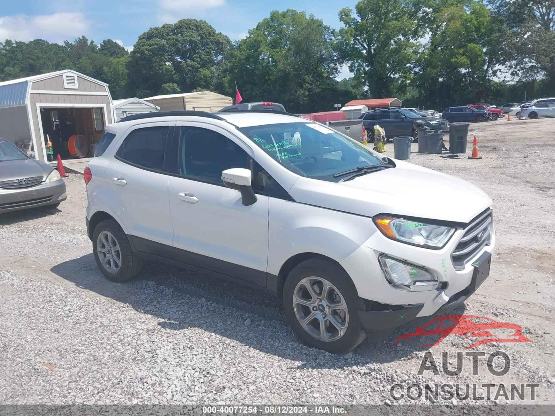 FORD ECOSPORT 2020 - MAJ3S2GE9LC336940