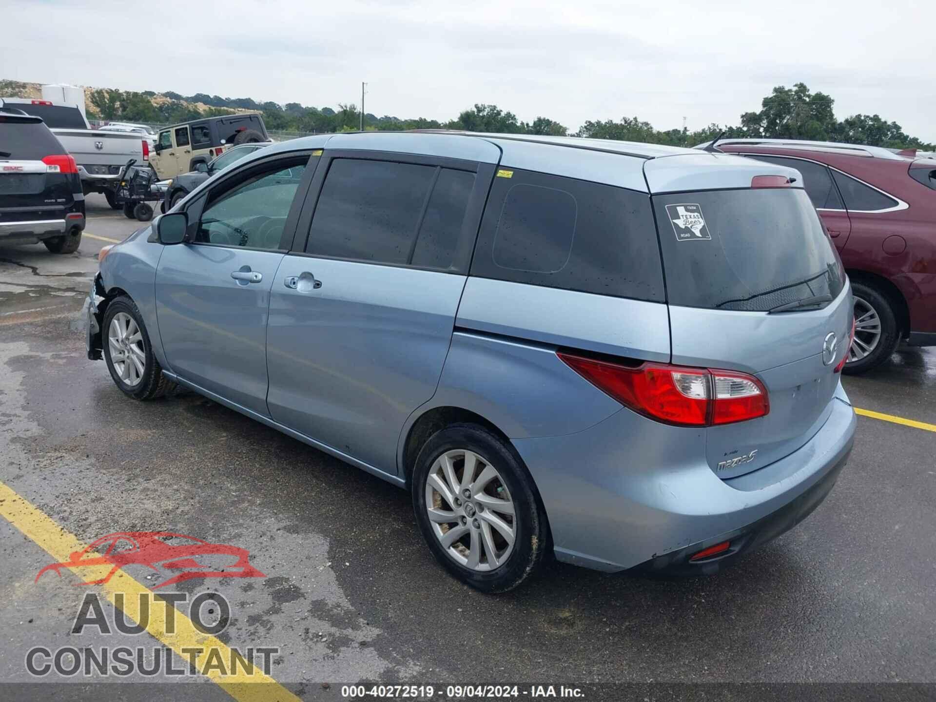 MAZDA MAZDA5 2012 - JM1CW2BL7C0100406