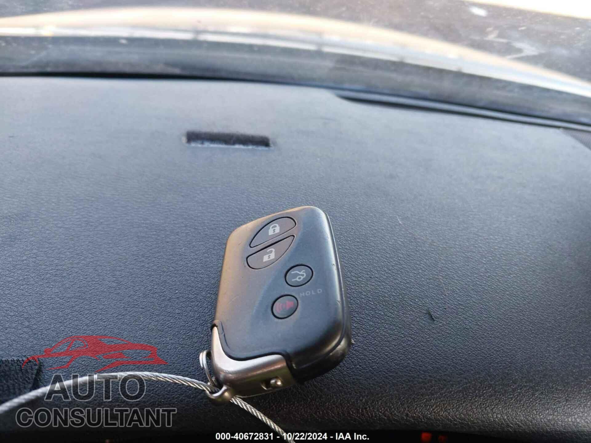 LEXUS IS 250C 2010 - JTHFF2C20A2513299