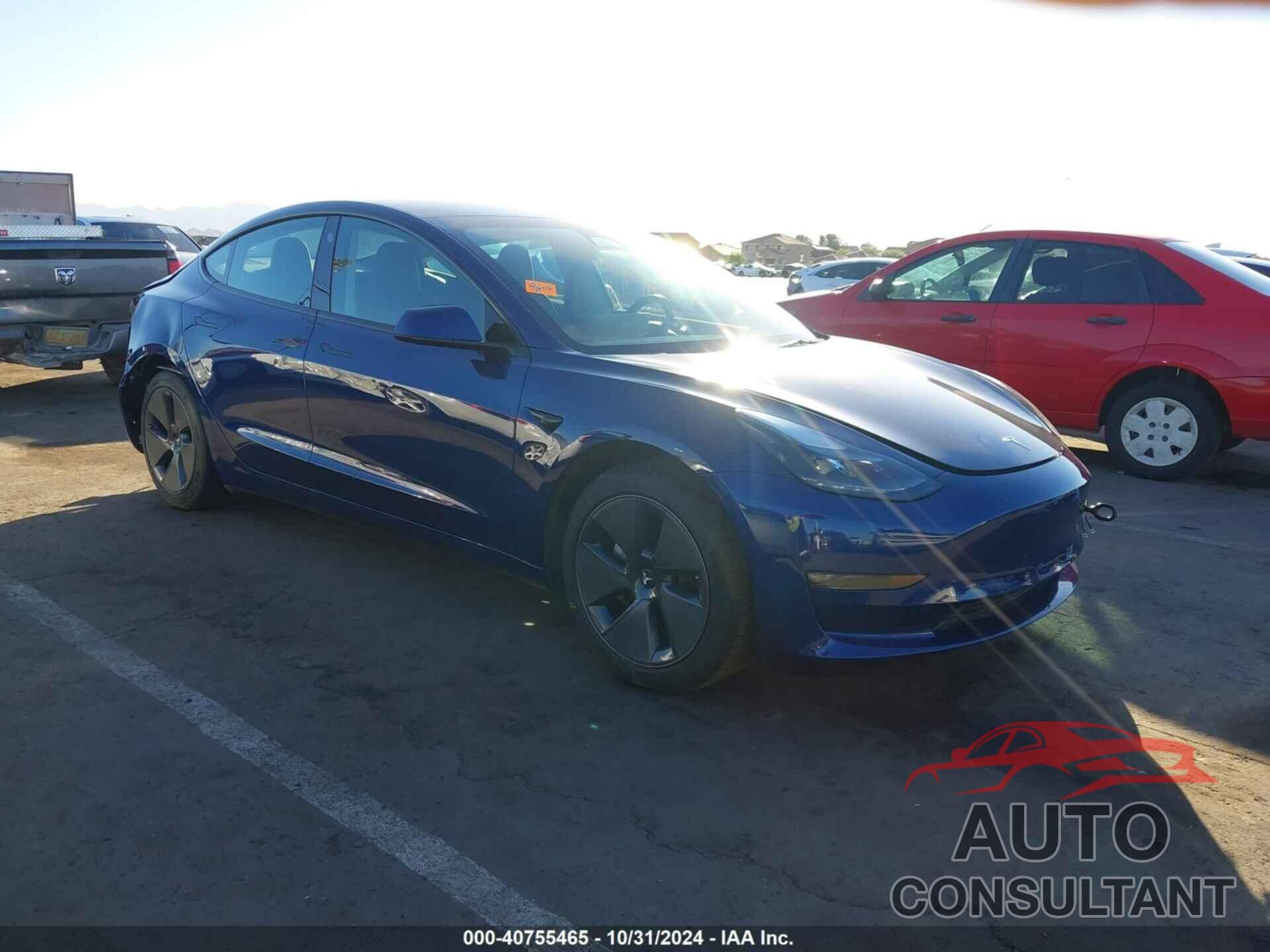 TESLA MODEL 3 2022 - 5YJ3E1EB6NF294155